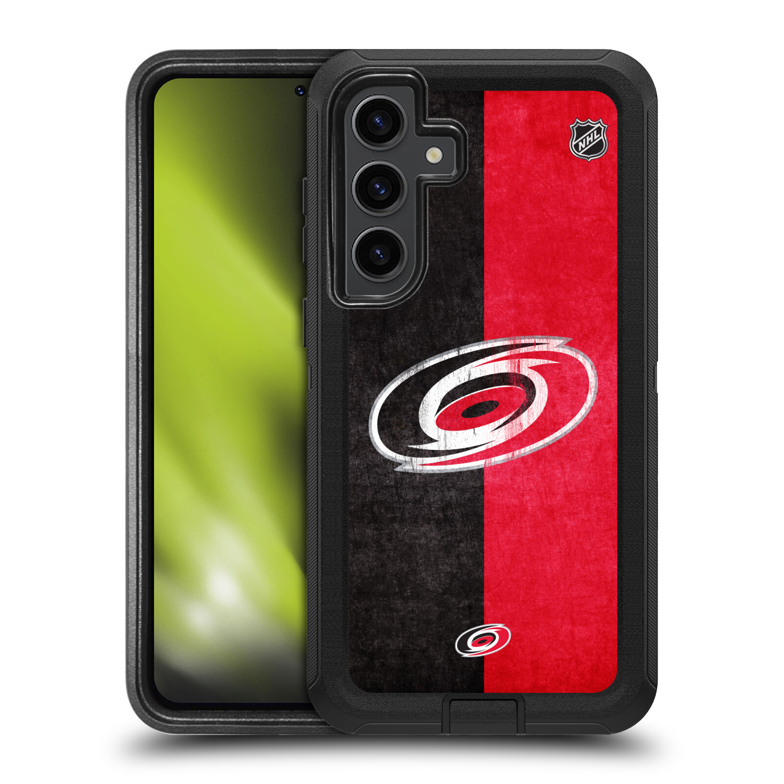 NHL CAROLINA HURRICANES ULTRA-ARMOURED SHOCKPROOF CASE FOR SAMSUNG PHONES 1