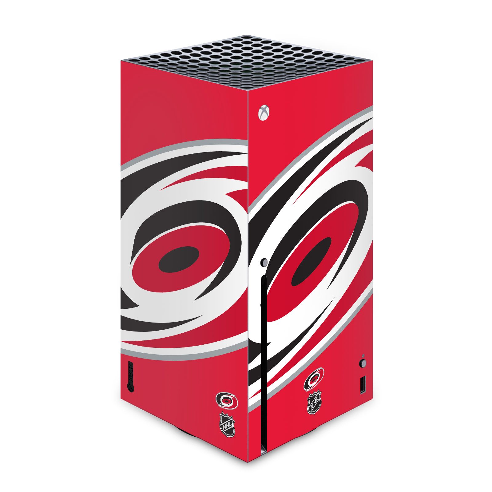 OFFICIAL NHL CAROLINA HURRICANES VINYL SKIN DECAL FOR XBOX SERIES X CONSOLE