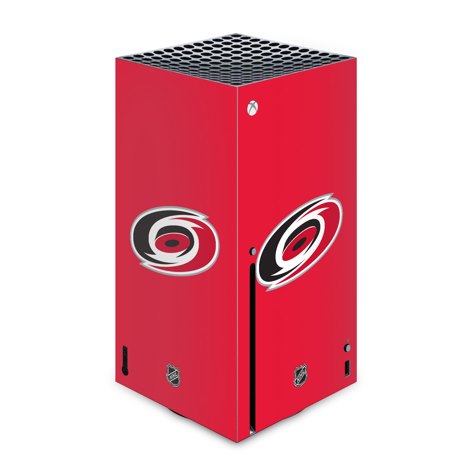 OFFICIAL NHL CAROLINA HURRICANES VINYL SKIN DECAL FOR XBOX SERIES X CONSOLE