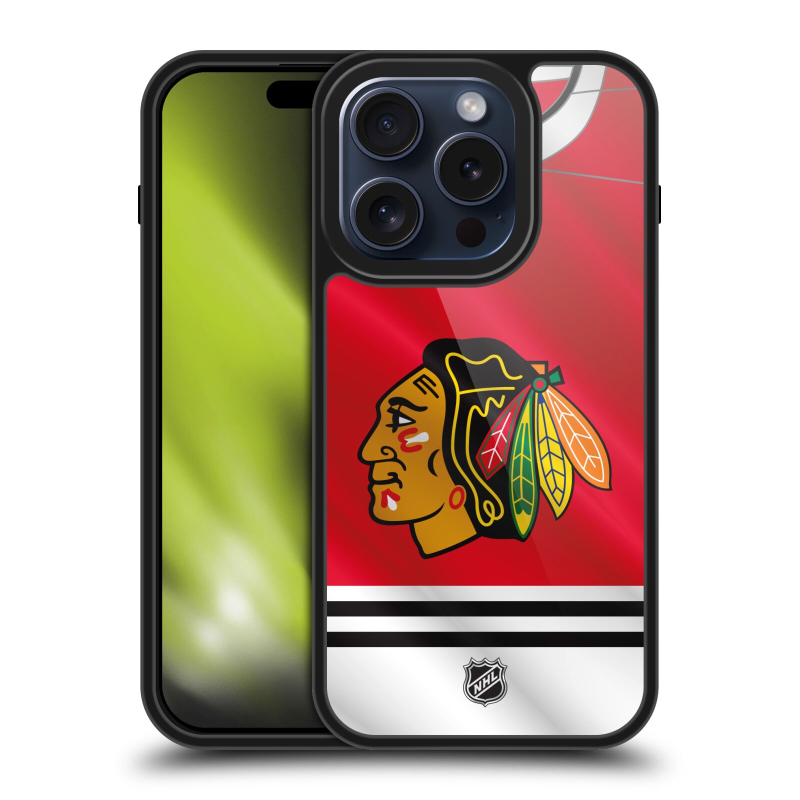 OFFICIAL NHL CHICAGO BLACKHAWKS GEL ARMOR CASE FOR SAMSUNG PHONES 1 - Picture 8 of 8