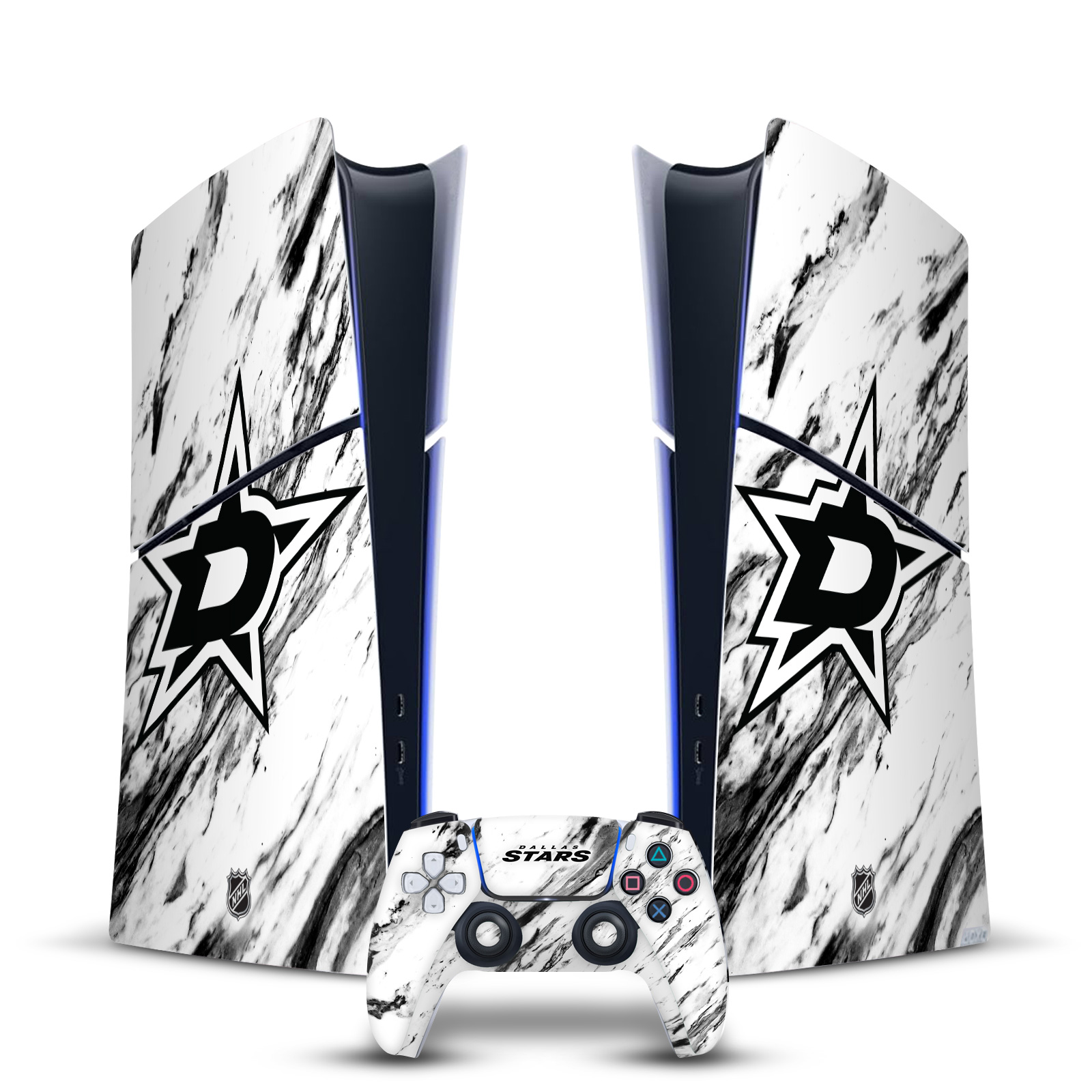 OFFICIAL NHL DALLAS STARS VINYL SKIN FOR PS5 SLIM DIGITAL CONSOLE & CONTROLLER