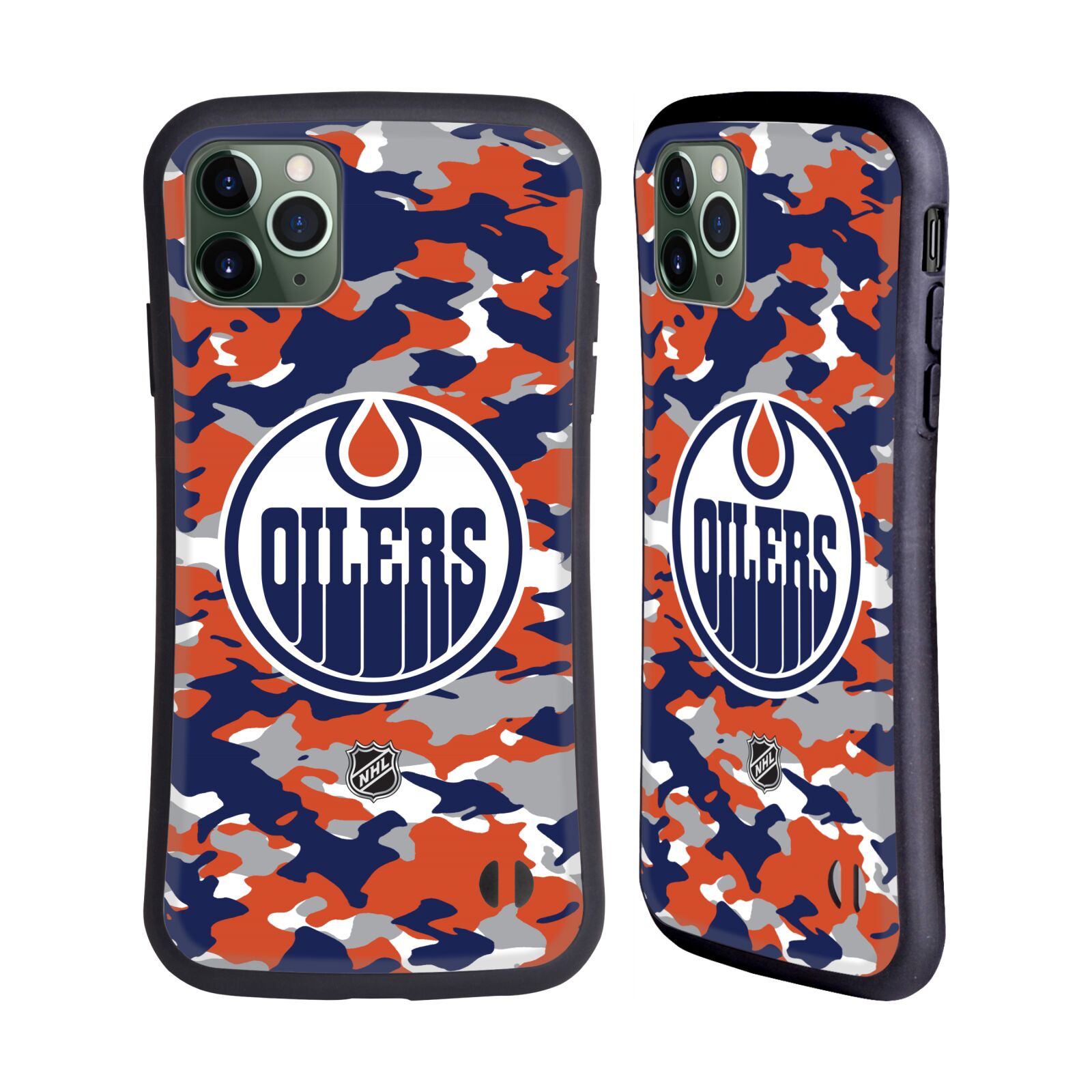 NHL EDMONTON OILERS HYBRID CASE FOR APPLE iPHONES PHONES - Picture 8 of 17