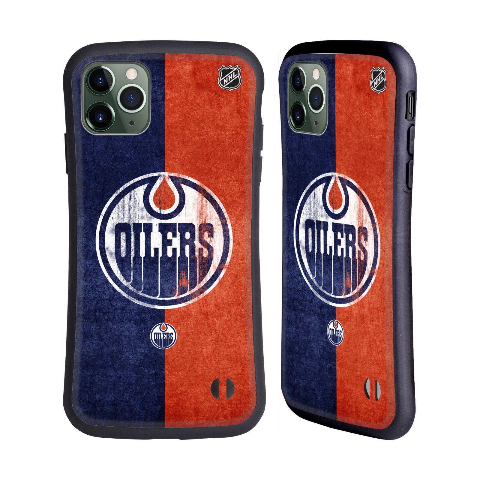 NHL EDMONTON OILERS HYBRID CASE FOR APPLE iPHONES PHONES - Picture 10 of 17