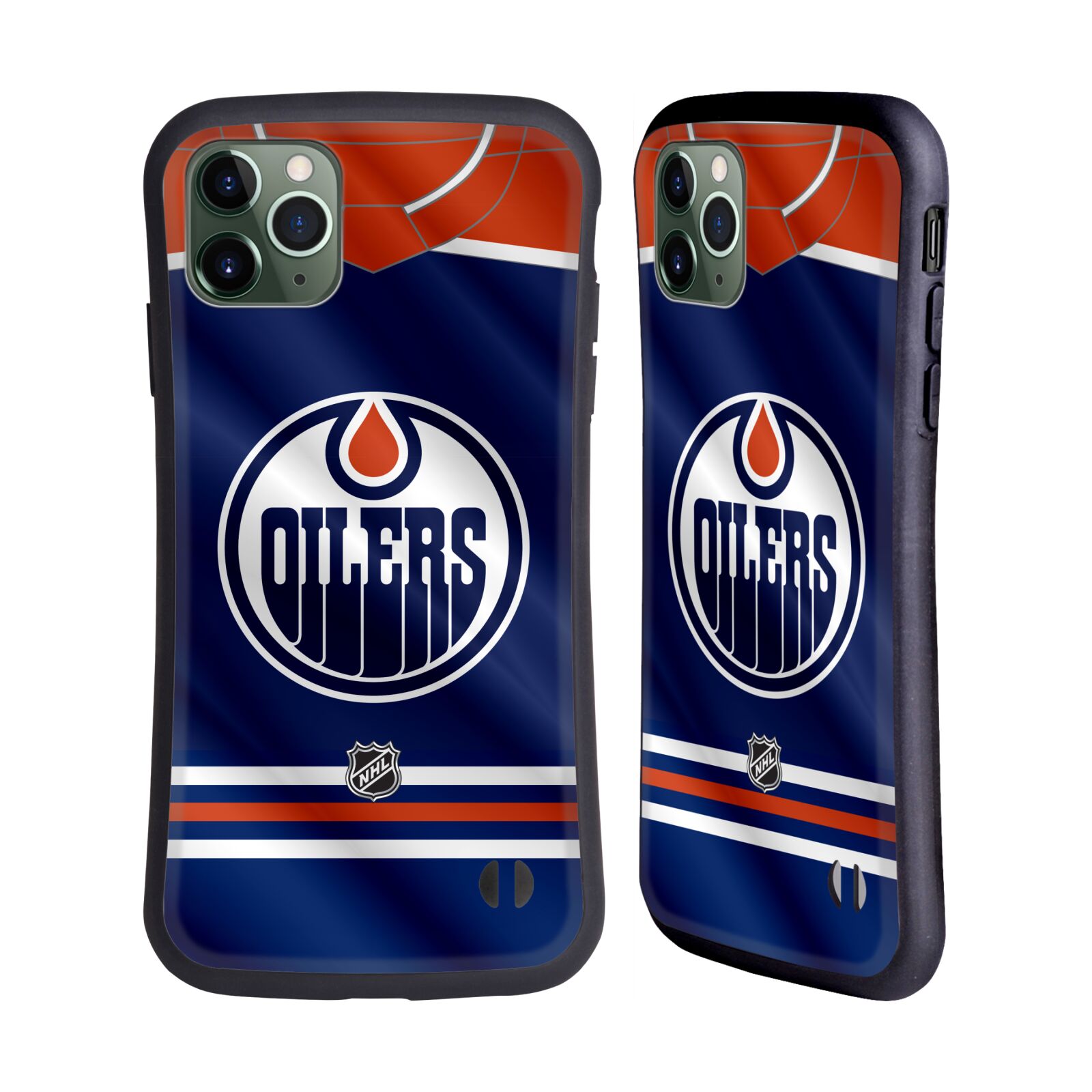 NHL EDMONTON OILERS HYBRID CASE FOR APPLE iPHONES PHONES - Picture 11 of 17
