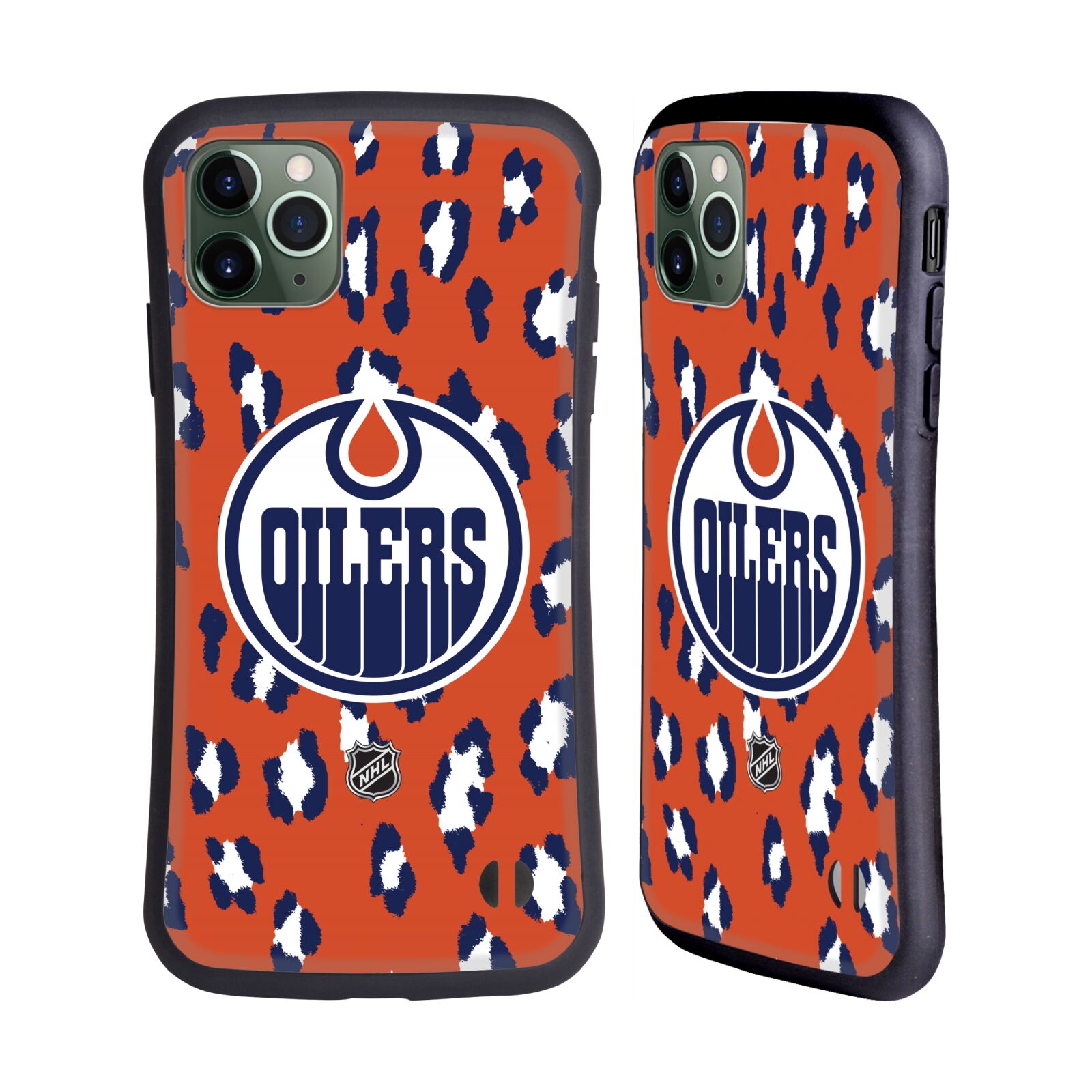NHL EDMONTON OILERS HYBRID CASE FOR APPLE iPHONES PHONES - Picture 12 of 17