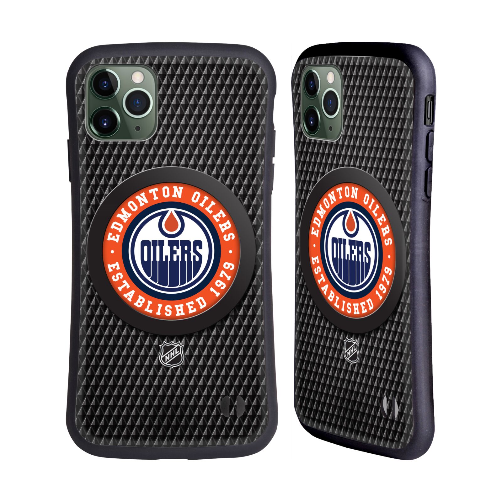 NHL EDMONTON OILERS HYBRID CASE FOR APPLE iPHONES PHONES - Picture 17 of 17