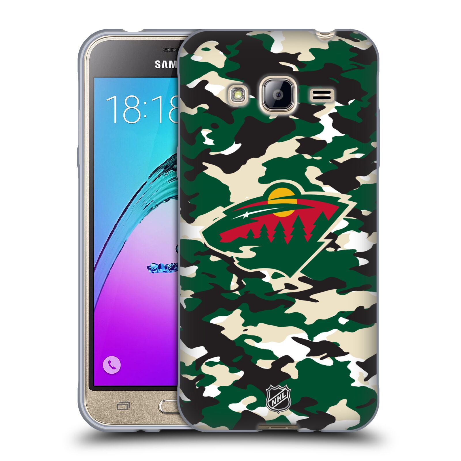 NHL MINNESOTA WILD GEL CASE FOR SAMSUNG PHONES 3