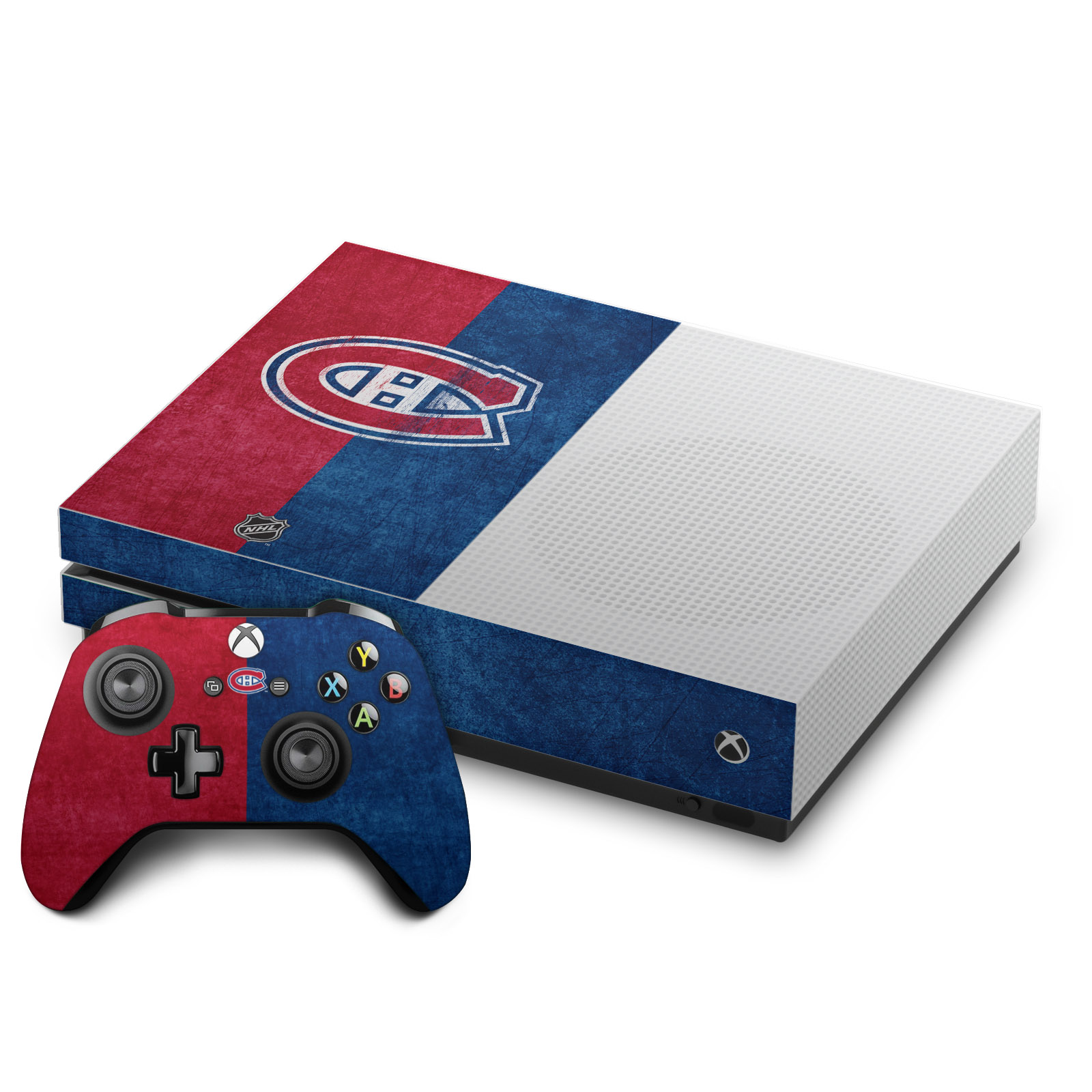 OFFIZIELLES NHL MONTREAL CANADIENS VINYL SKIN ABZIEHBILD FÜR ONE S KONSOLE & CONTROLLER - Bild 9 von 12
