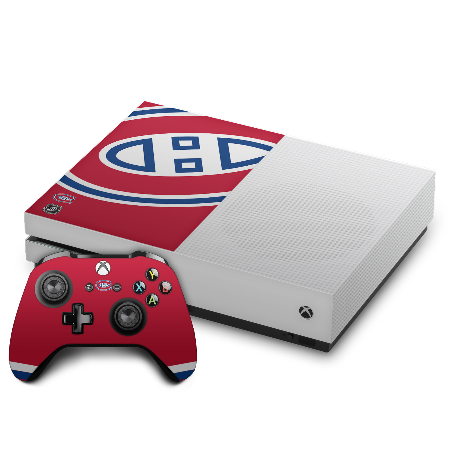 OFFIZIELLES NHL MONTREAL CANADIENS VINYL SKIN ABZIEHBILD FÜR ONE S KONSOLE & CONTROLLER - Bild 11 von 12