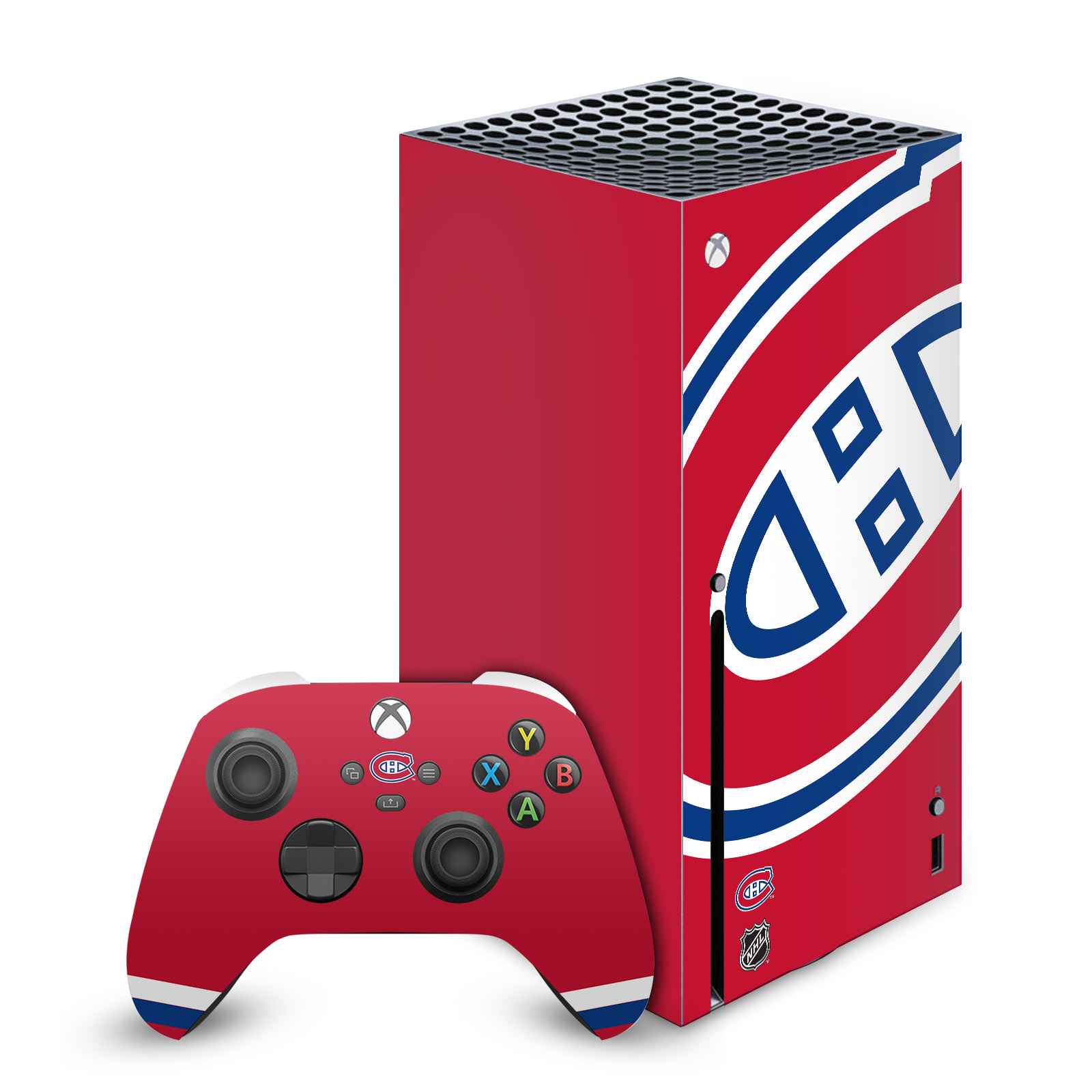 OFFIZIELLER NHL MONTREAL CANADIENS VINYL SKIN FÜR SERIE X KONSOLE & CONTROLLER - Bild 11 von 12