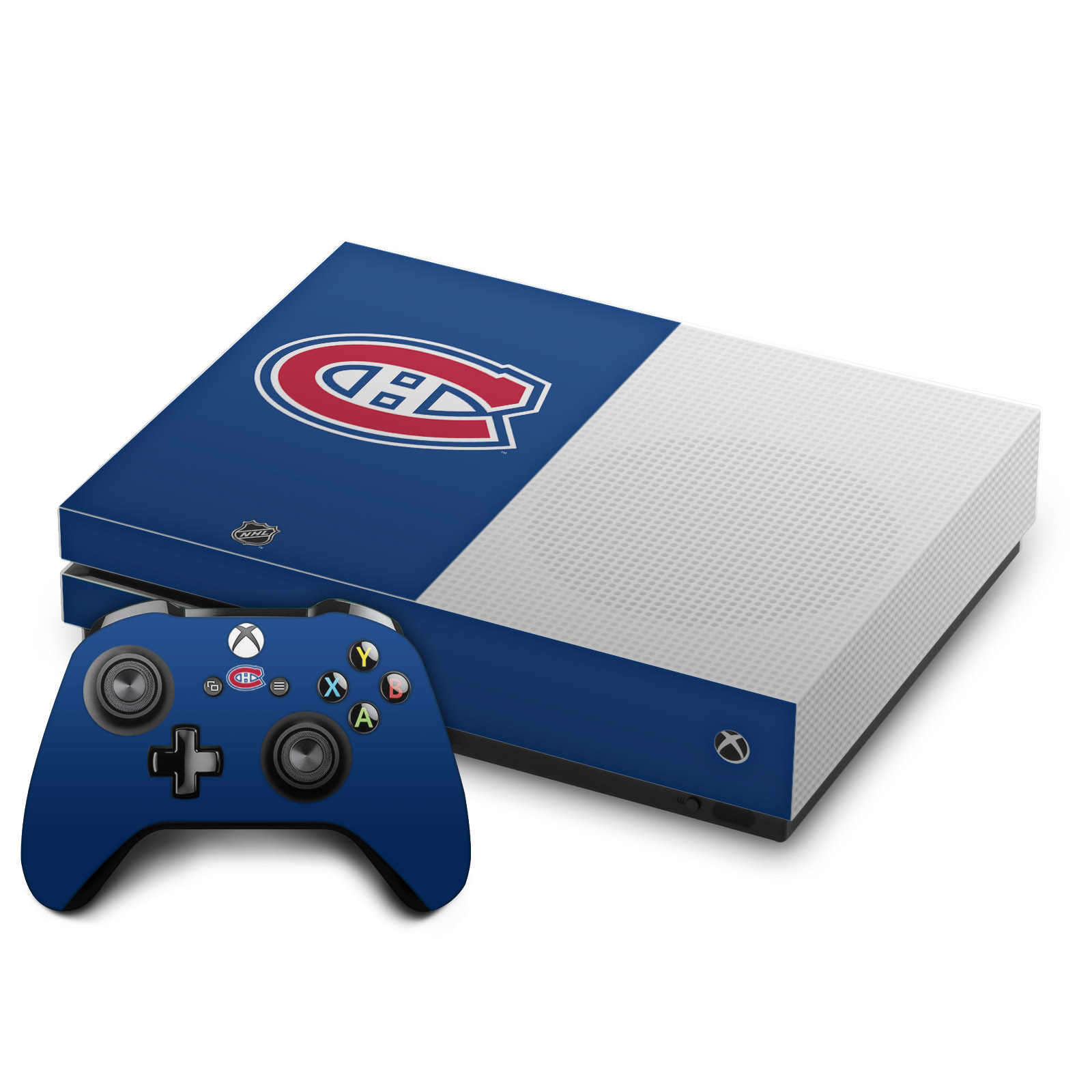 OFFIZIELLES NHL MONTREAL CANADIENS VINYL SKIN ABZIEHBILD FÜR ONE S KONSOLE & CONTROLLER - Bild 12 von 12