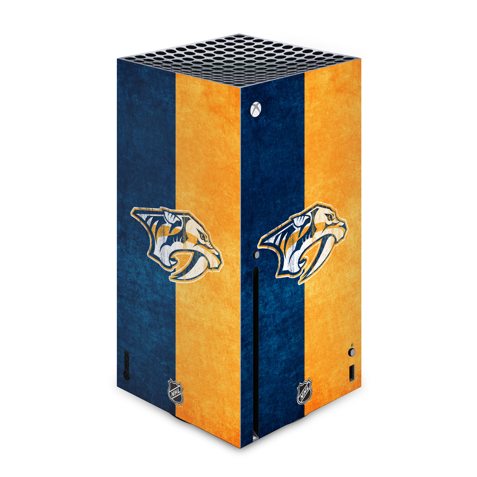 OFFICIAL NHL NASHVILLE PREDATORS VINYL SKIN DECAL FOR XBOX SERIES X CONSOLE