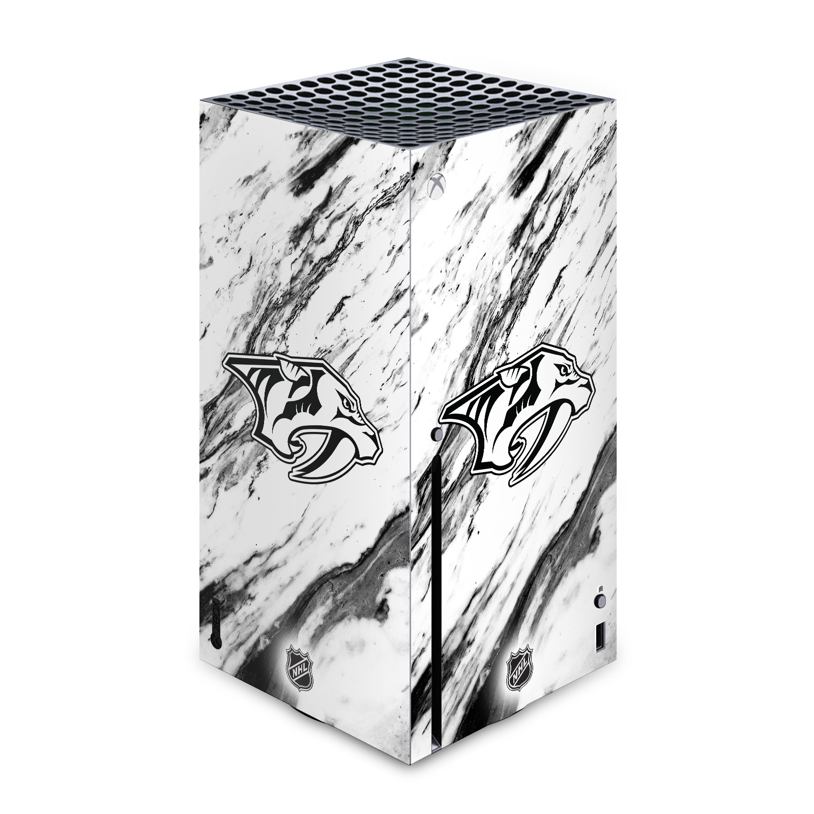 OFFICIAL NHL NASHVILLE PREDATORS VINYL SKIN DECAL FOR XBOX SERIES X CONSOLE