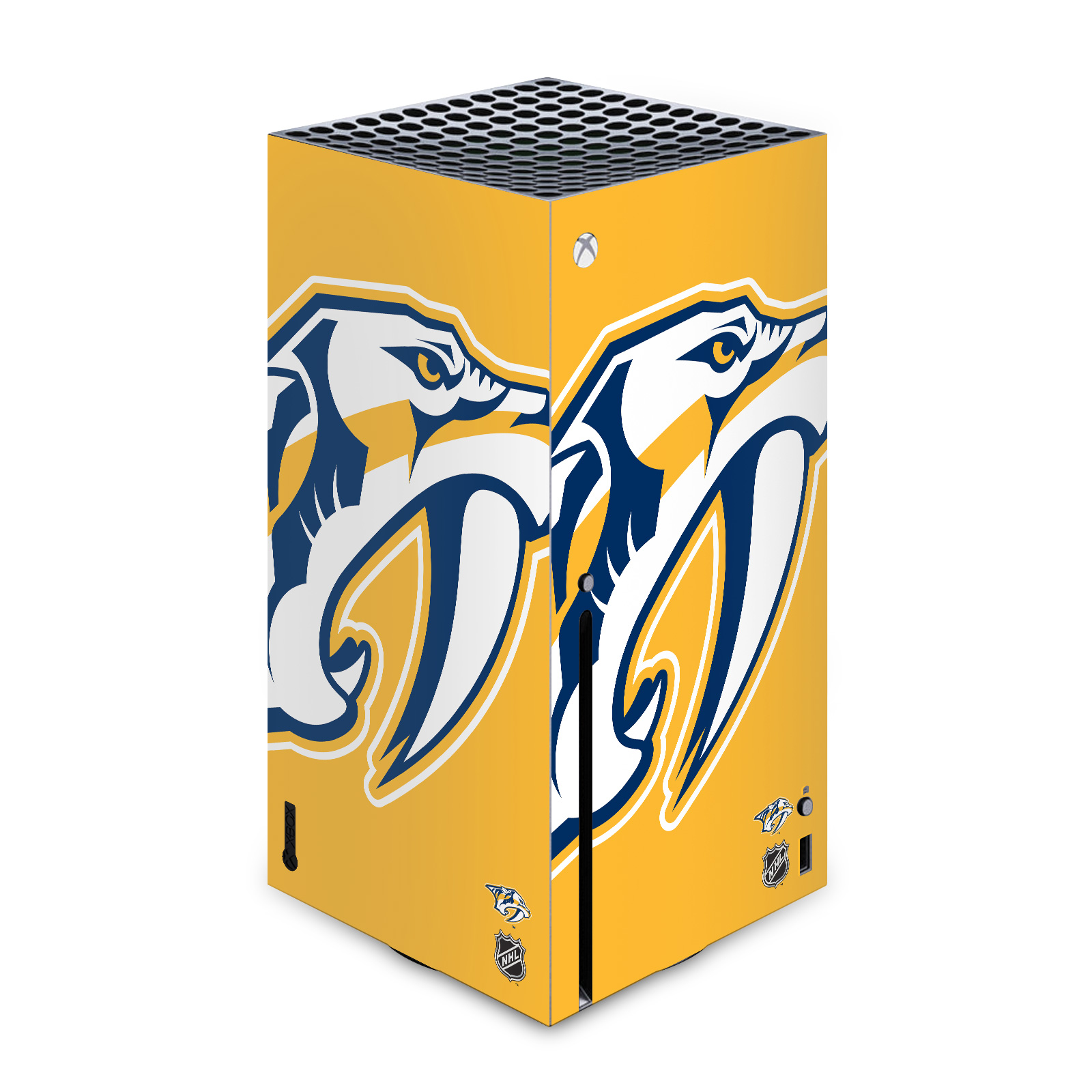 OFFICIAL NHL NASHVILLE PREDATORS VINYL SKIN DECAL FOR XBOX SERIES X CONSOLE