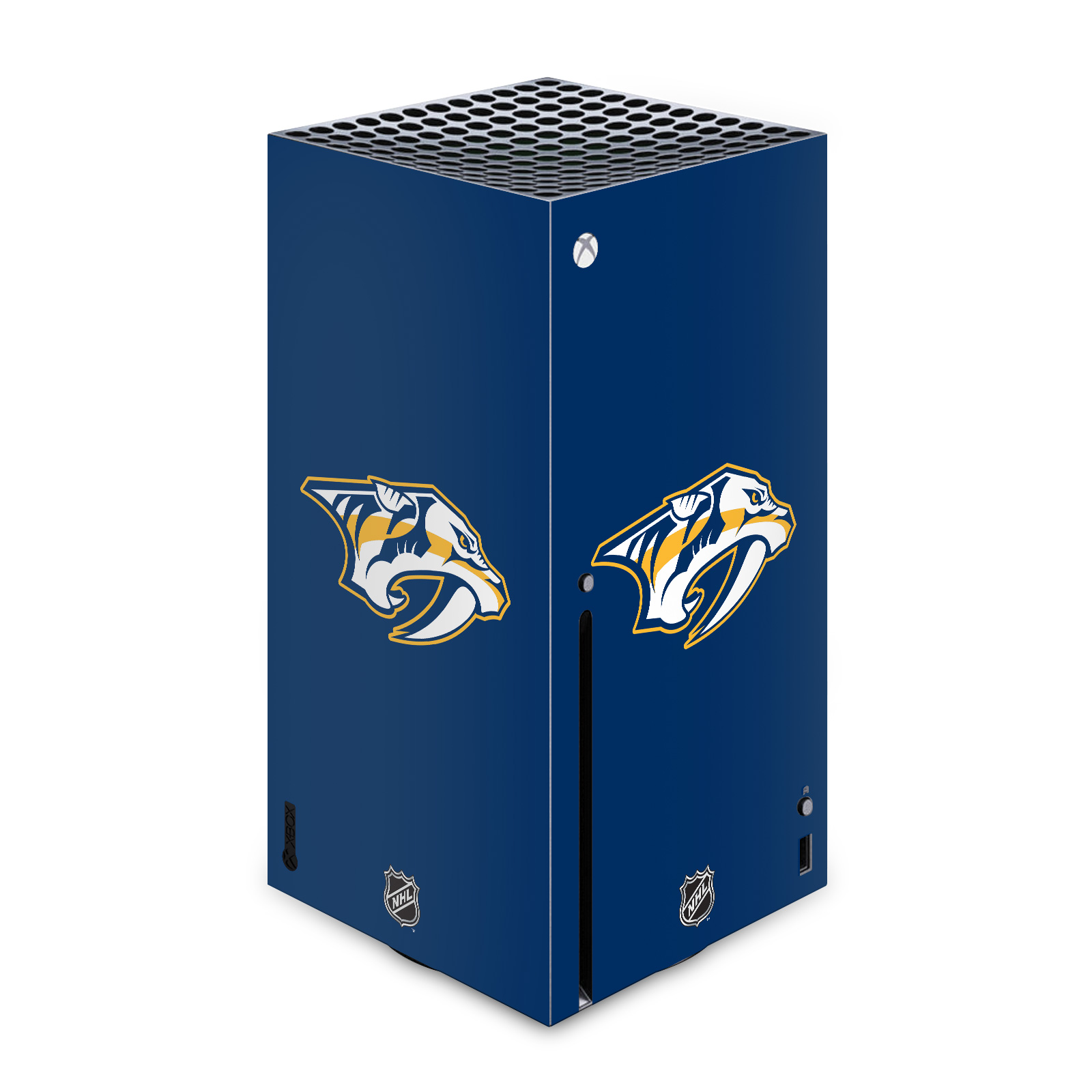 OFFICIAL NHL NASHVILLE PREDATORS VINYL SKIN DECAL FOR XBOX SERIES X CONSOLE