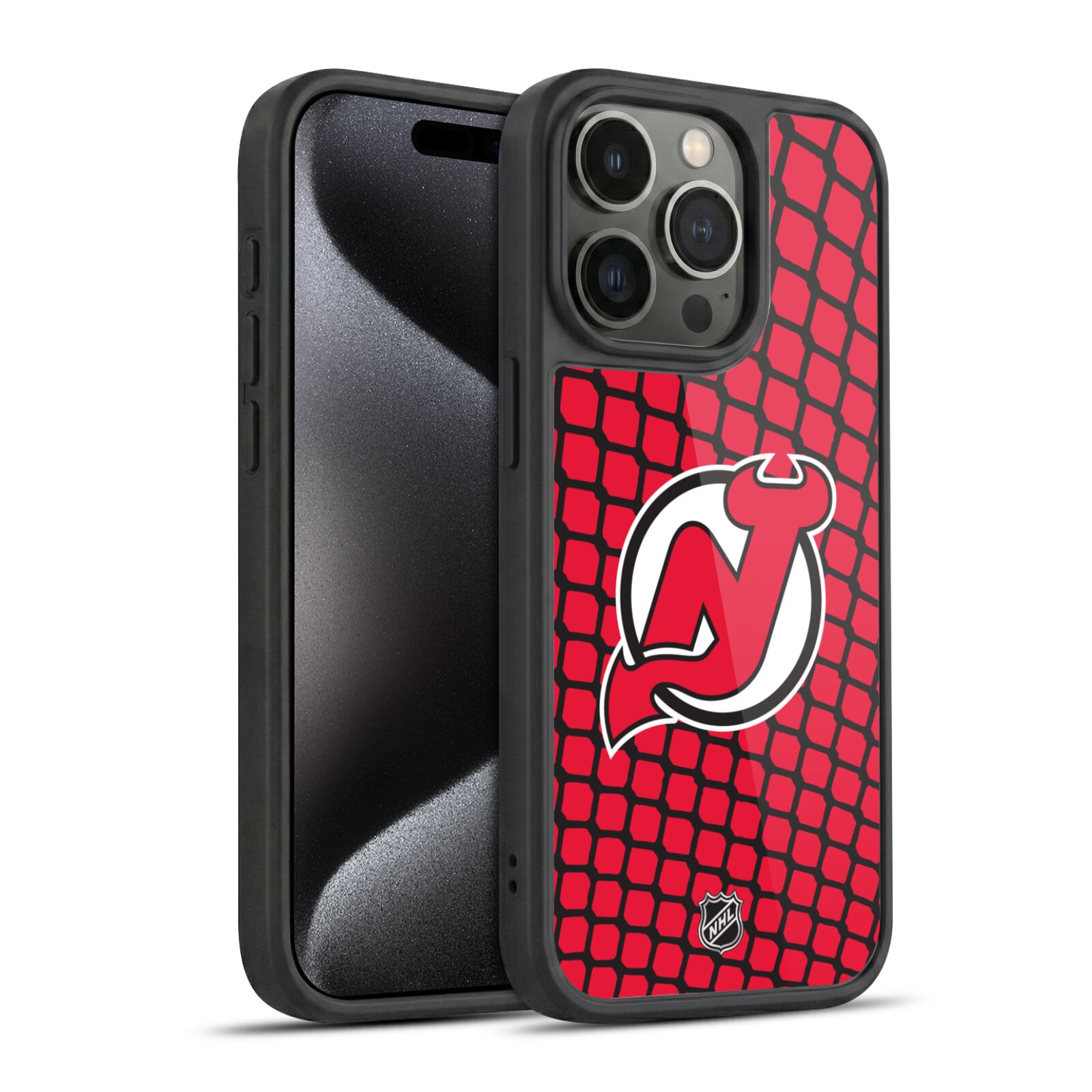 OFFICIAL NHL NEW JERSEY DEVILS GEL ARMOUR CASE FOR APPLE iPHONE PHONES