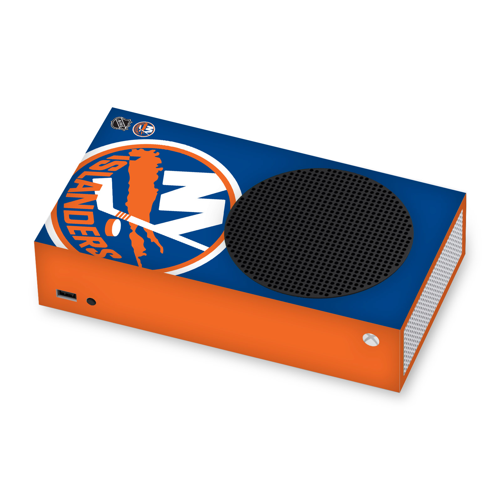 OFFICIAL NHL NEW YORK ISLANDERS VINYL SKIN DECAL FOR XBOX SERIES S CONSOLE