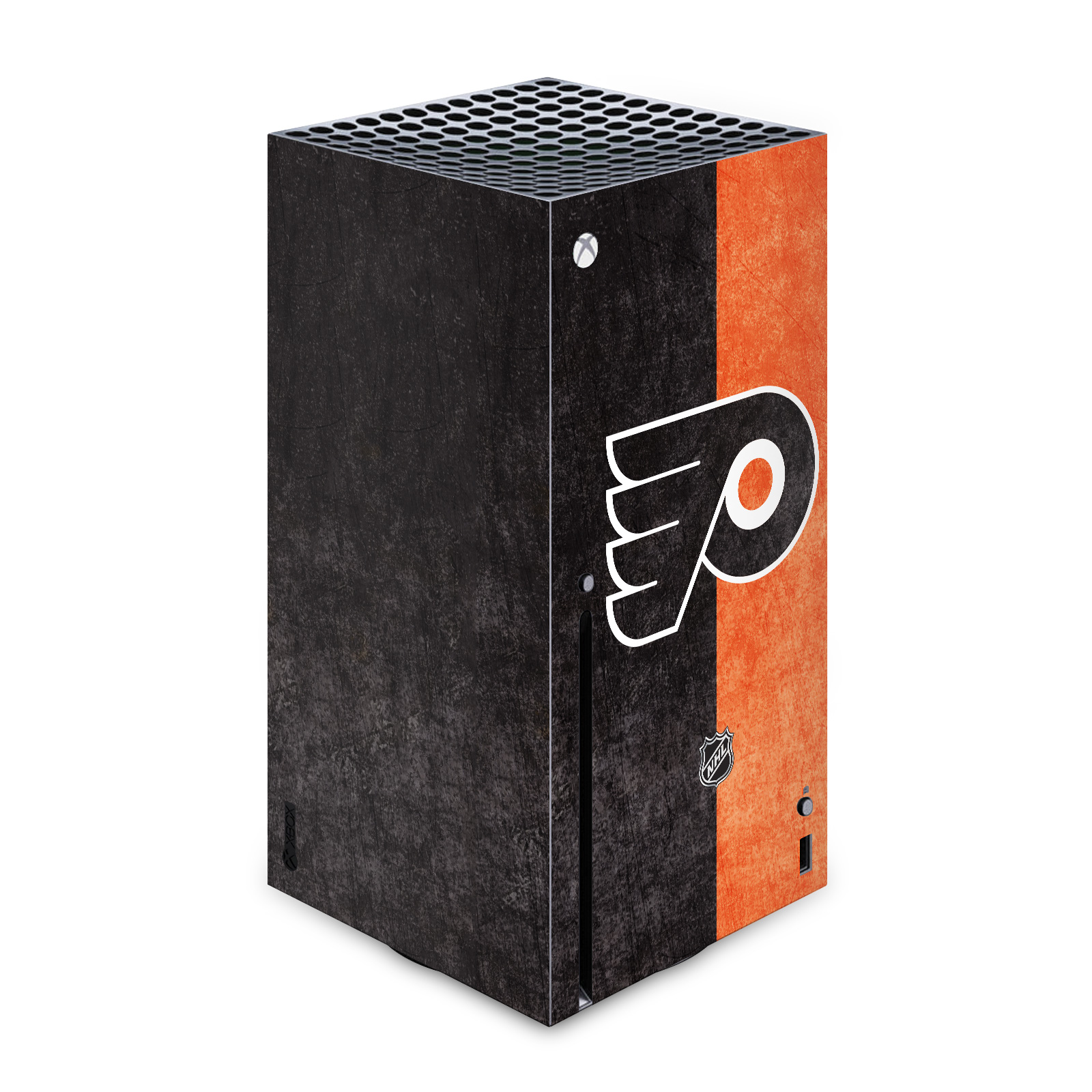 OFFICIAL NHL PHILADELPHIA FLYERS VINYL SKIN DECAL FOR XBOX SERIES X CONSOLE