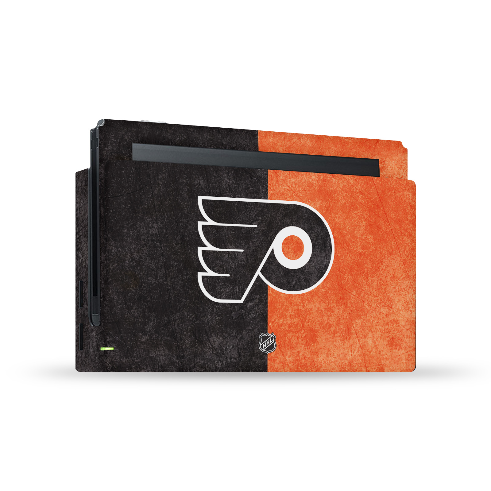 OFFICIAL NHL PHILADELPHIA FLYERS VINYL SKIN FOR NINTENDO SWITCH CONSOLE & DOCK