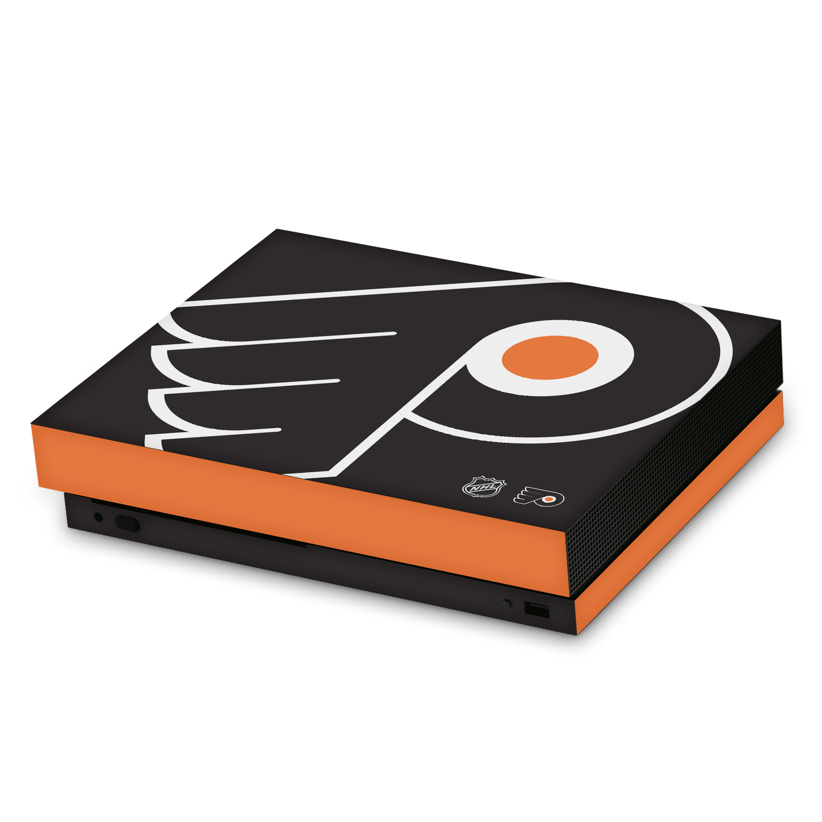 OFFICIAL NHL PHILADELPHIA FLYERS VINYL STICKER SKIN DECAL FOR XBOX ONE X CONSOLE