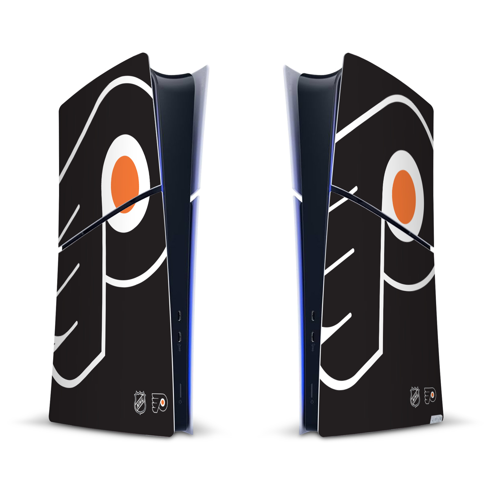 OFFICIAL NHL PHILADELPHIA FLYERS VINYL SKIN FOR PS5 SLIM DIGITAL EDITION CONSOLE