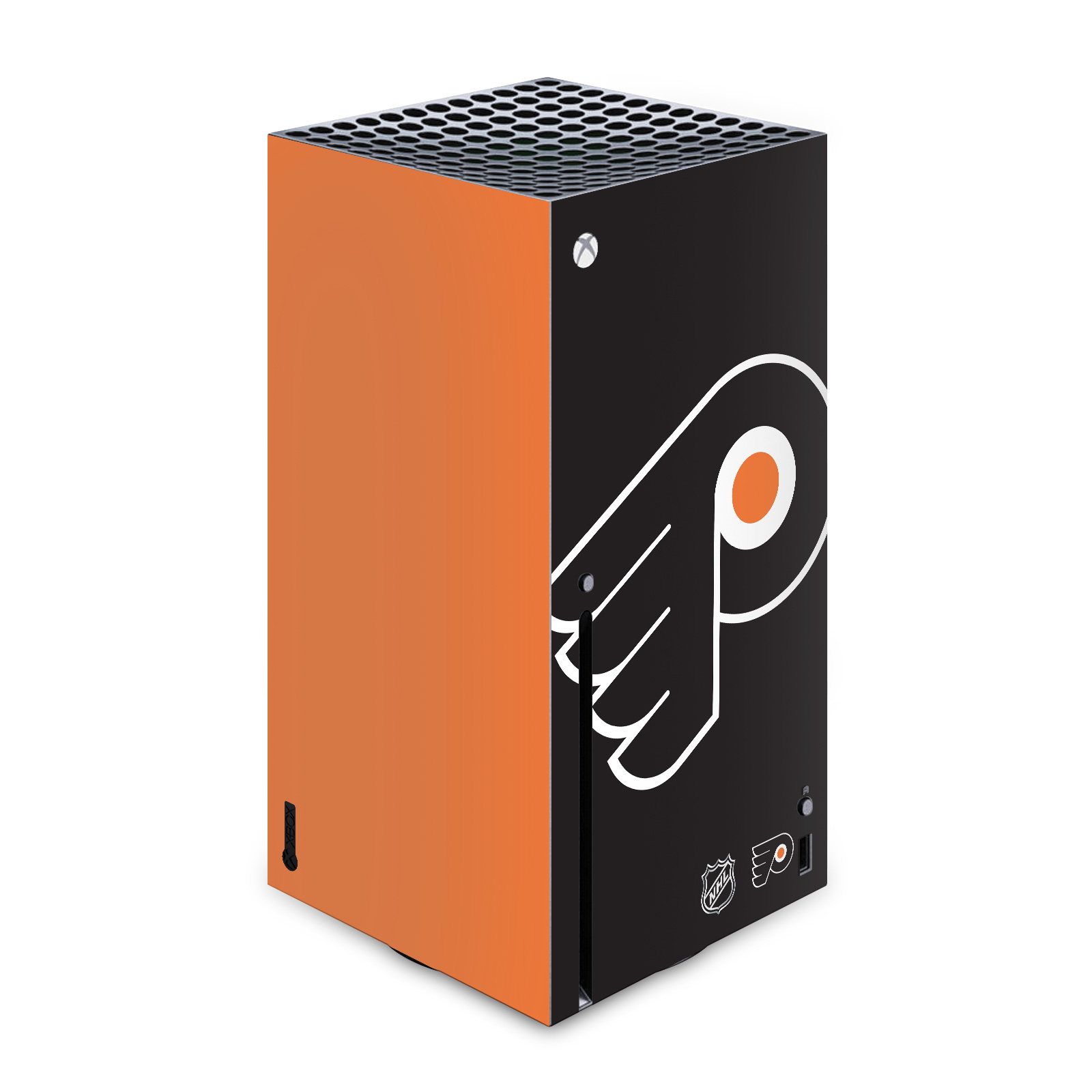 OFFICIAL NHL PHILADELPHIA FLYERS VINYL SKIN DECAL FOR XBOX SERIES X CONSOLE