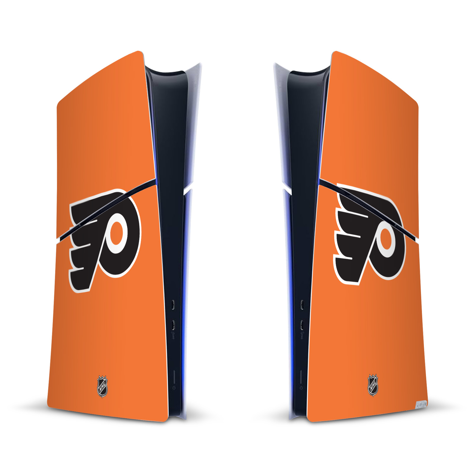 OFFICIAL NHL PHILADELPHIA FLYERS VINYL SKIN FOR PS5 SLIM DIGITAL EDITION CONSOLE