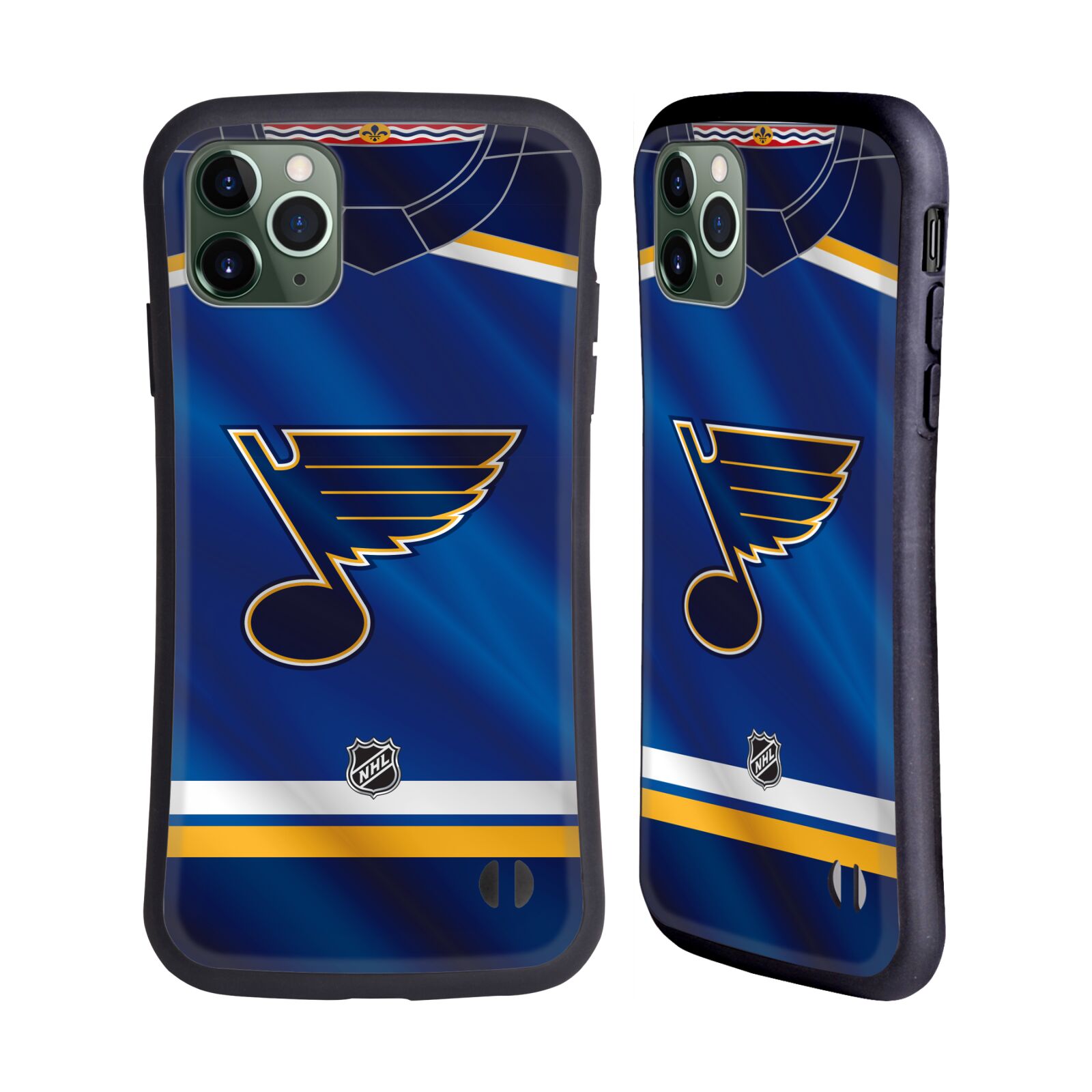 NHL ST LOUIS BLUES HYBRID HÜLLE FÜR APPLE iPHONES HANDYS - Bild 11 von 17