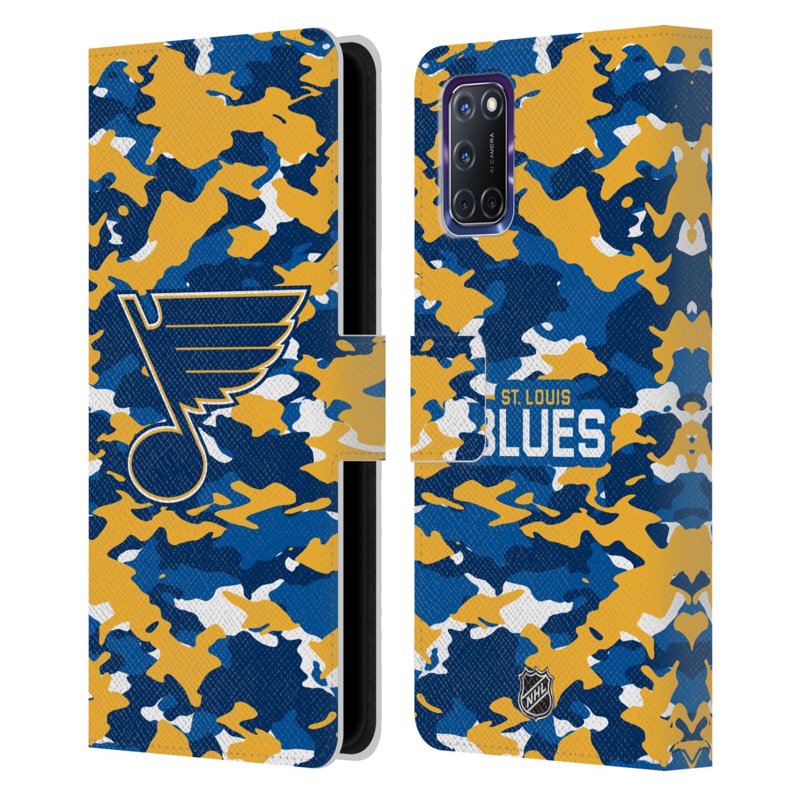  Head Case Designs Officially Licensed NHL Half Distressed St  Louis Blues Leather Book Wallet Case Cover Compatible with Apple iPhone 11  Pro : Cell Phones & Accessories