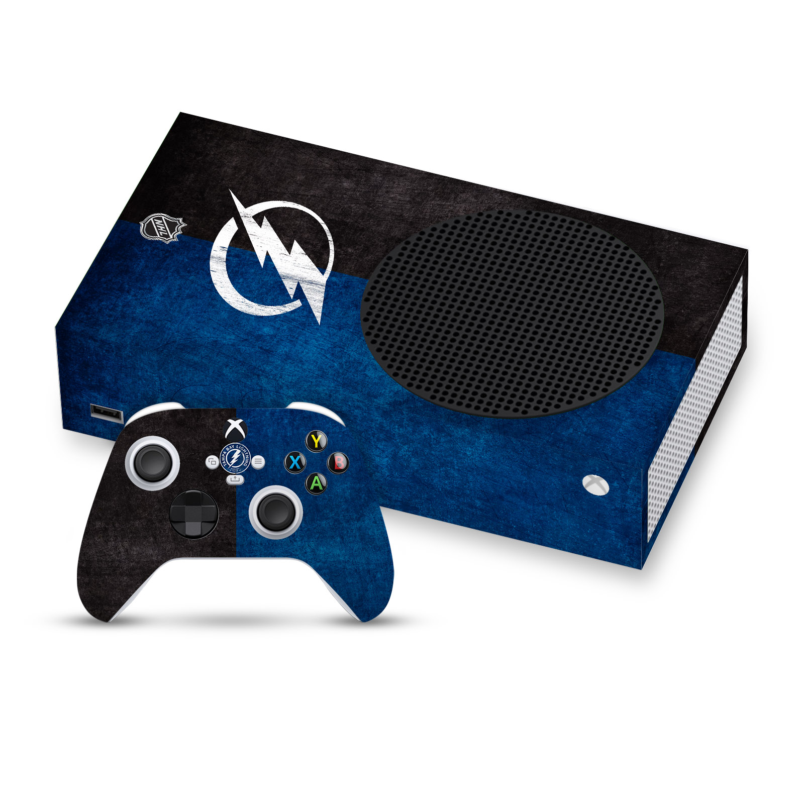 OFFIZIELLE NHL TAMPA BAY LIGHTNING VINYL SKIN FÜR SERIES S KONSOLE & CONTROLLER - Bild 9 von 12