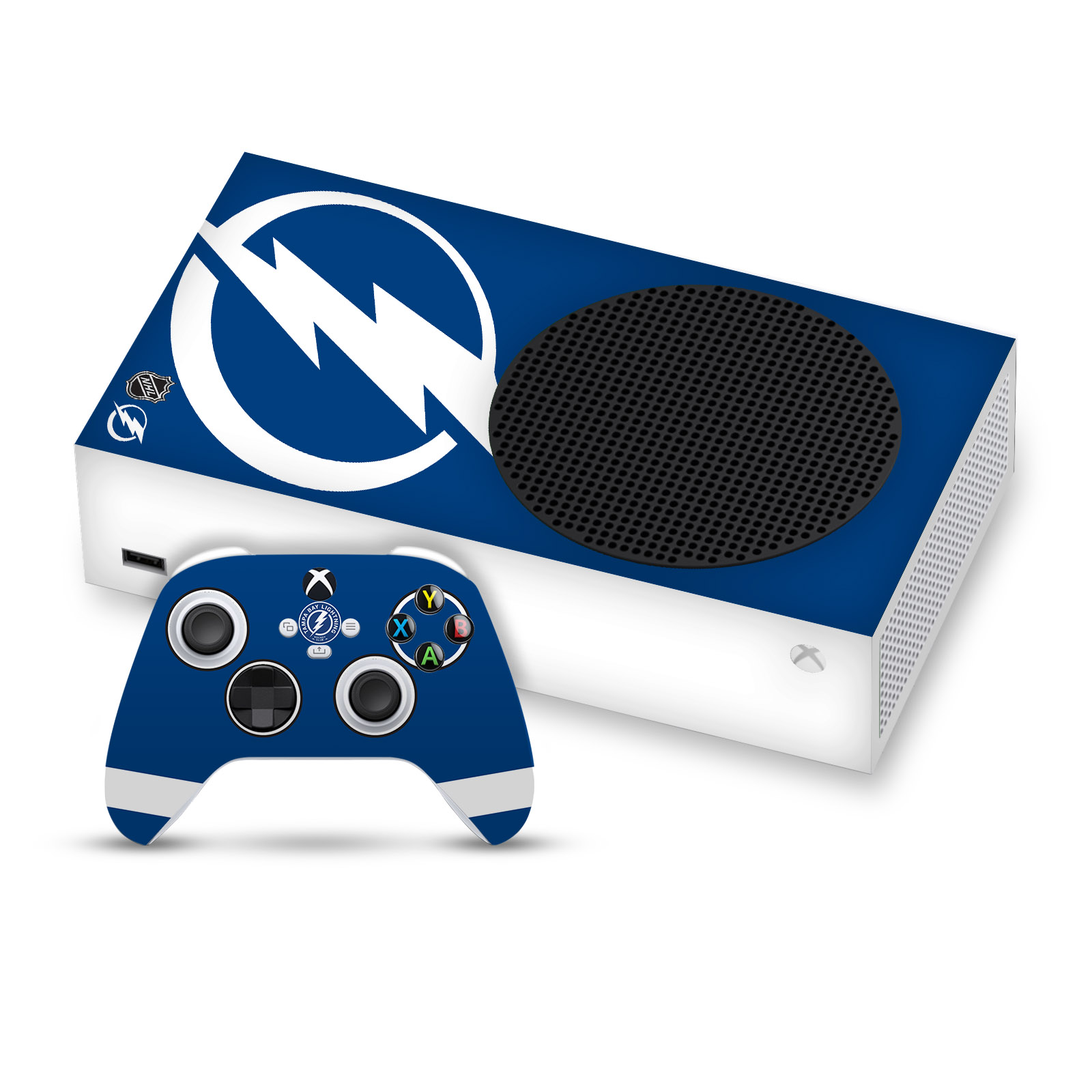 OFFIZIELLE NHL TAMPA BAY LIGHTNING VINYL SKIN FÜR SERIES S KONSOLE & CONTROLLER - Bild 11 von 12