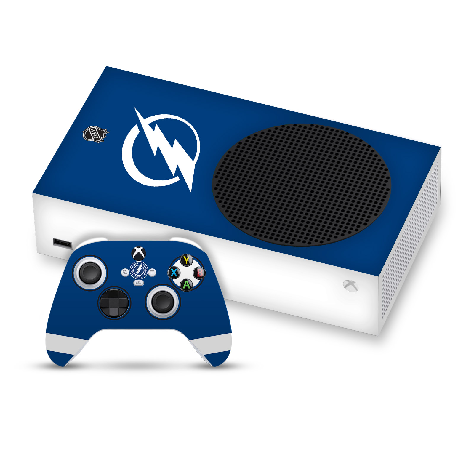 OFFIZIELLE NHL TAMPA BAY LIGHTNING VINYL SKIN FÜR SERIES S KONSOLE & CONTROLLER - Bild 12 von 12