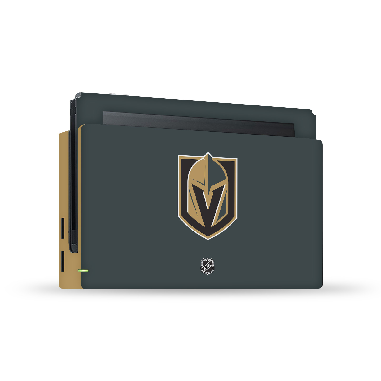 OFFICIAL NHL VEGAS GOLDEN KNIGHTS VINYL SKIN FOR NINTENDO SWITCH CONSOLE & DOCK