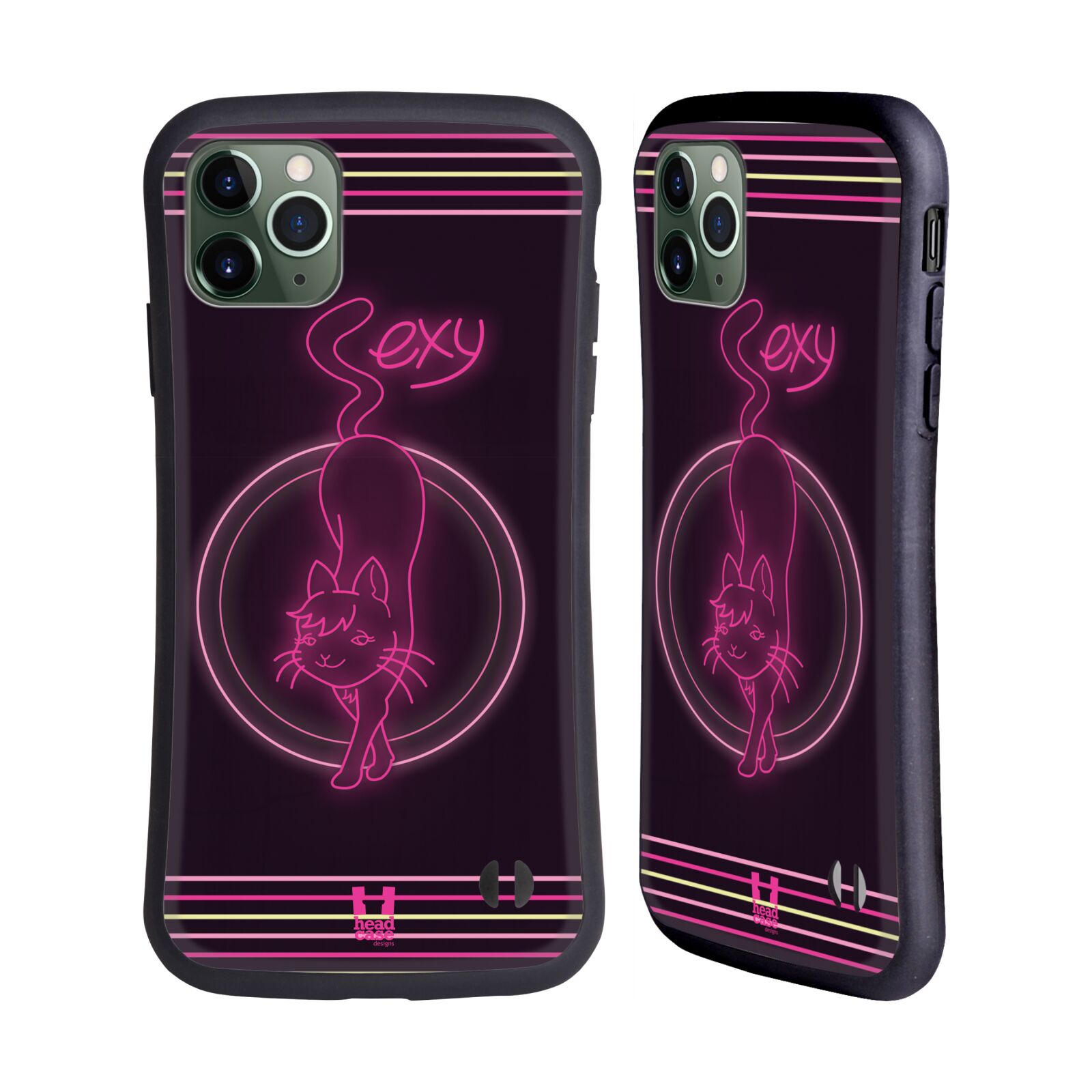 HEAD CASE DESIGNS NIGHTLIFE ANIMALS HYBRID CASE FOR APPLE iPHONES PHONES - Picture 8 of 12