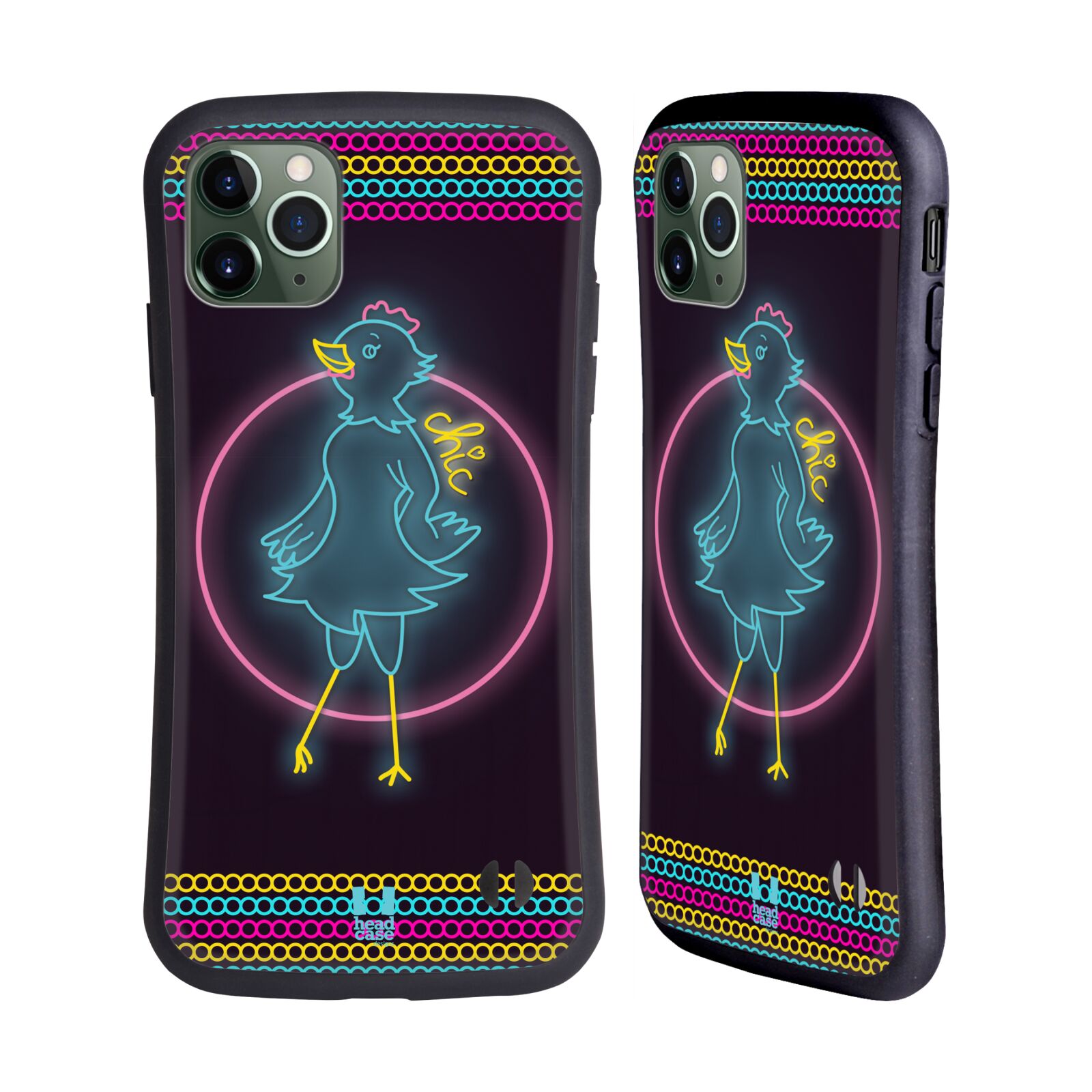HEAD CASE DESIGNS NIGHTLIFE ANIMALS HYBRID CASE FOR APPLE iPHONES PHONES - Picture 9 of 12