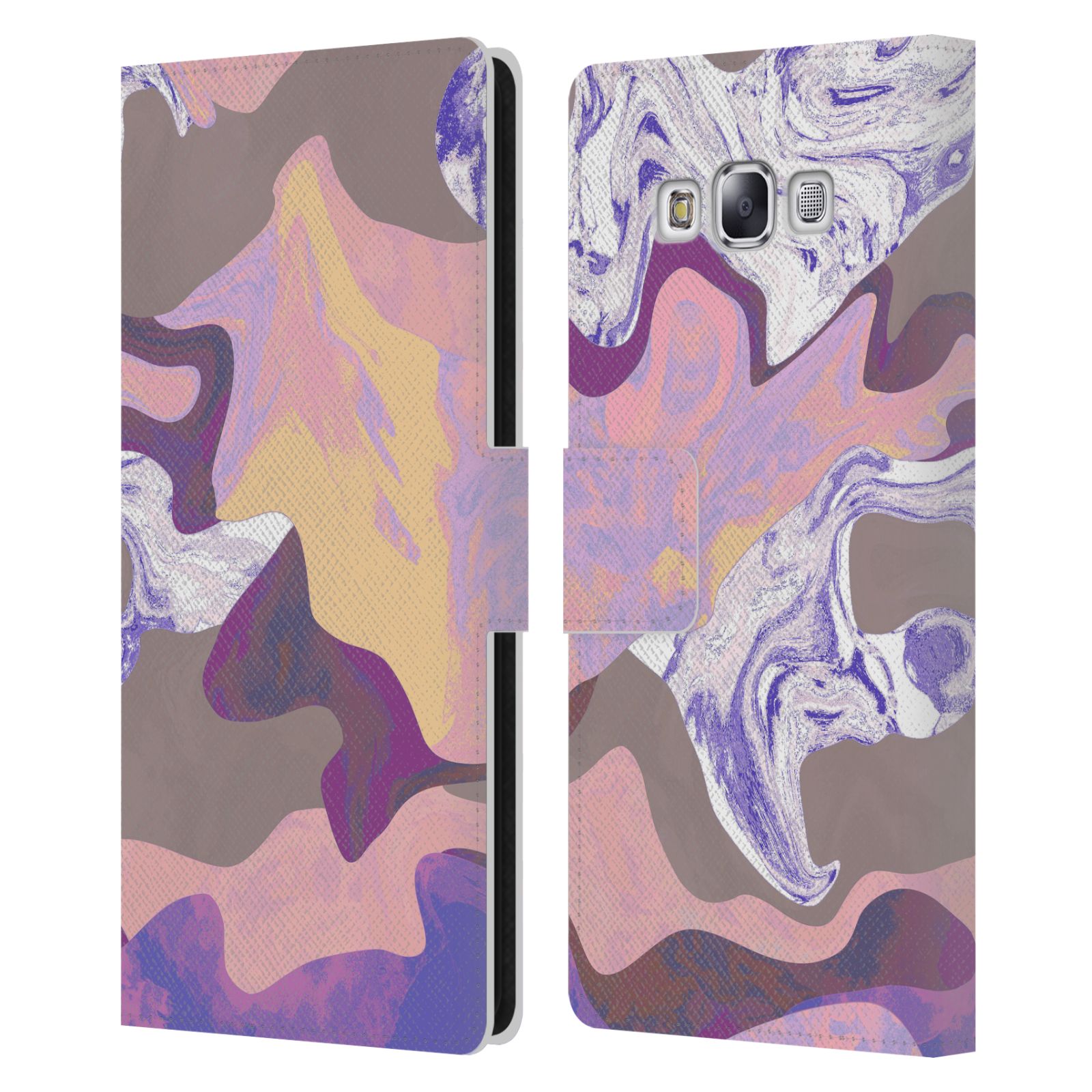 OFFICIAL NINOLA ABSTRACT 2 LEATHER BOOK WALLET CASE FOR SAMSUNG PHONES 3 - 第 12/16 張圖片