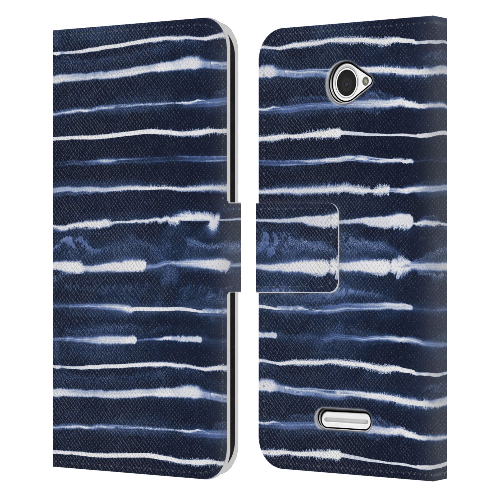 OFFICIAL NINOLA ABSTRACT LINES LEATHER BOOK WALLET CASE COVER FOR SONY PHONES 2 - Imagen 8 de 13