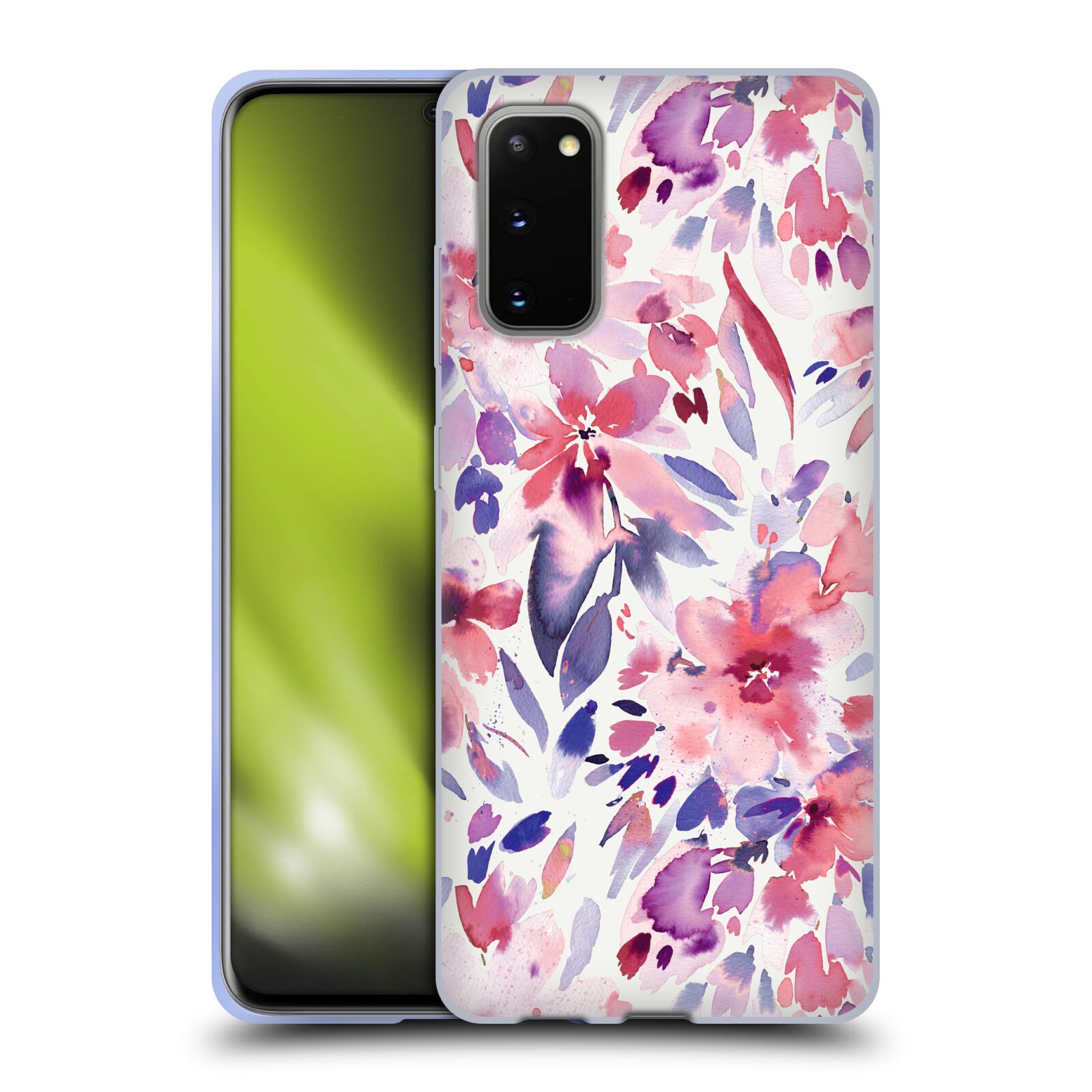 OFFICIAL NINOLA ABSTRACT NATURE FLOWERS SOFT GEL CASE FOR SAMSUNG PHONES 1 - Picture 9 of 14
