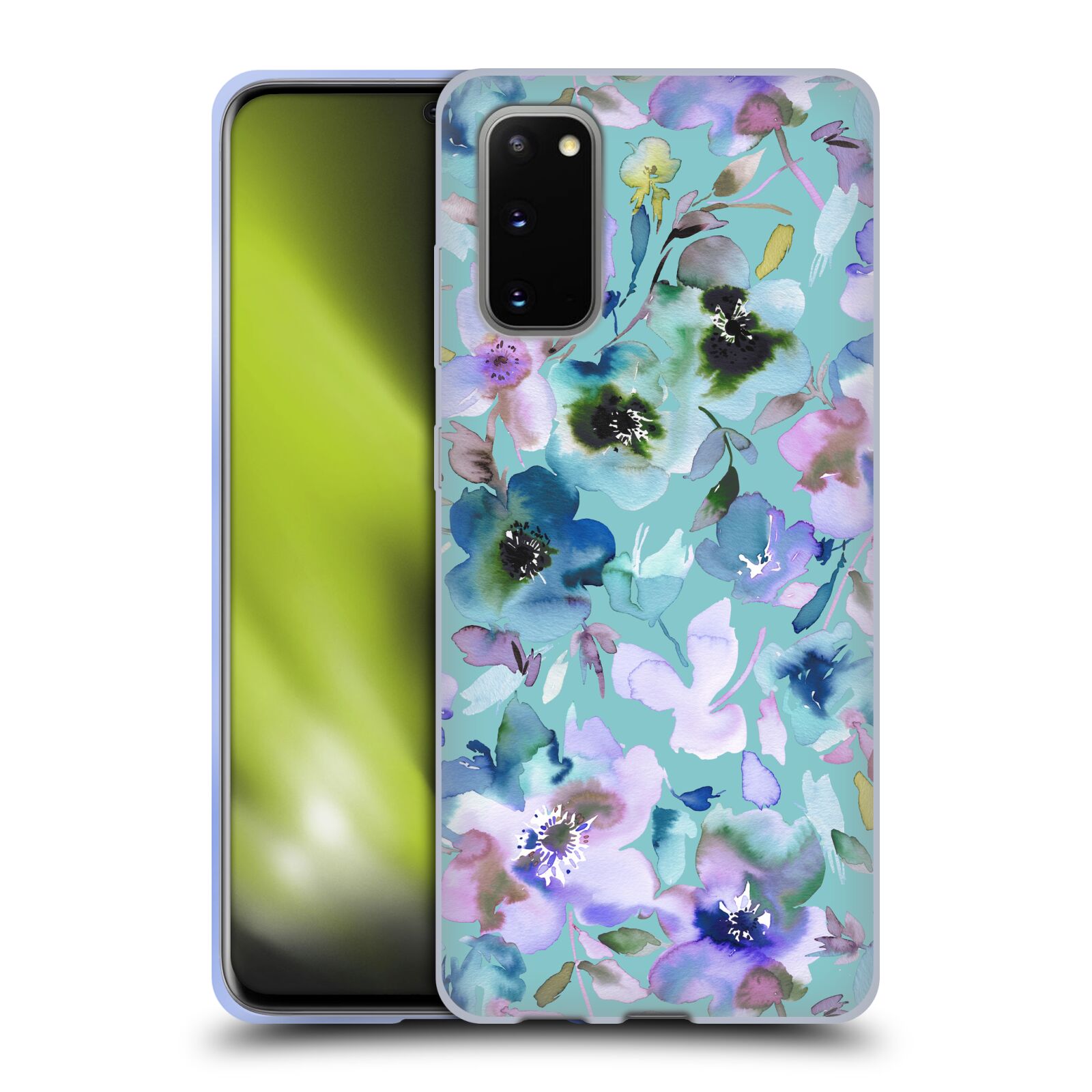 OFFICIAL NINOLA ABSTRACT NATURE FLOWERS SOFT GEL CASE FOR SAMSUNG PHONES 1 - Picture 10 of 14