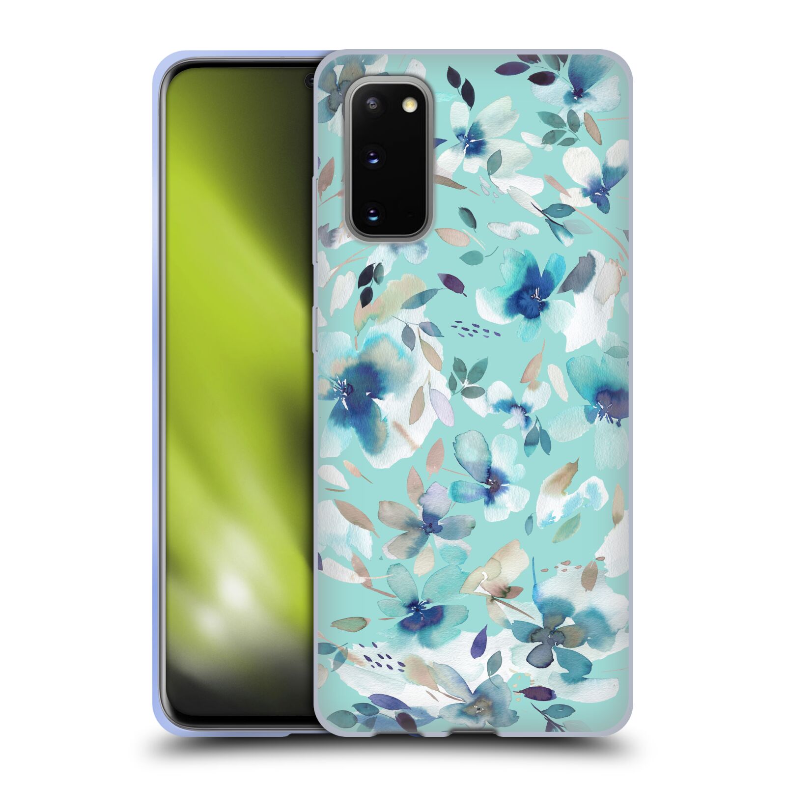 OFFICIAL NINOLA ABSTRACT NATURE FLOWERS SOFT GEL CASE FOR SAMSUNG PHONES 1 - Picture 11 of 14