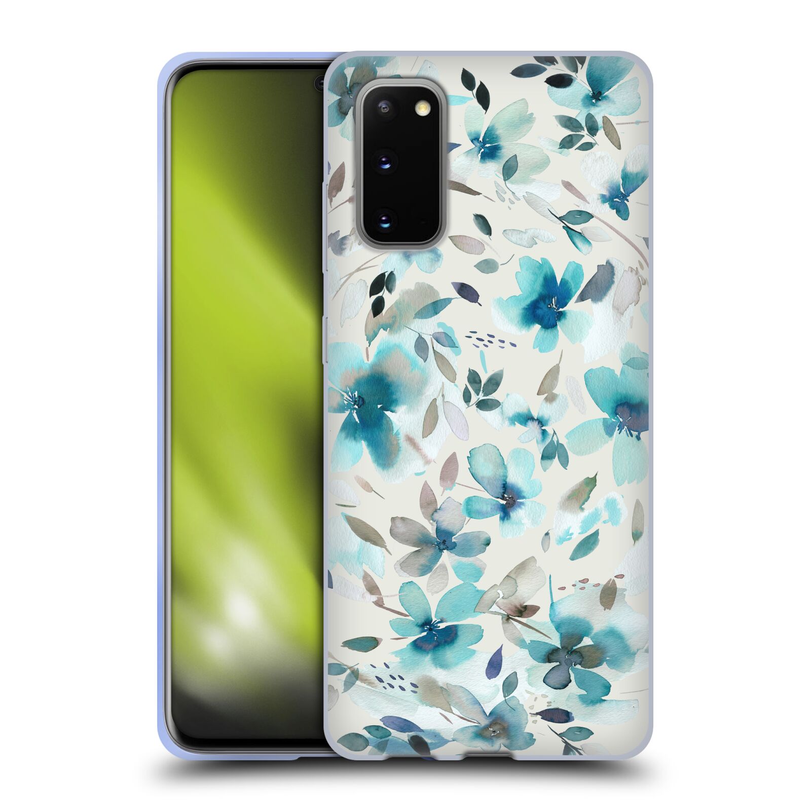 OFFICIAL NINOLA ABSTRACT NATURE FLOWERS SOFT GEL CASE FOR SAMSUNG PHONES 1 - Picture 12 of 14