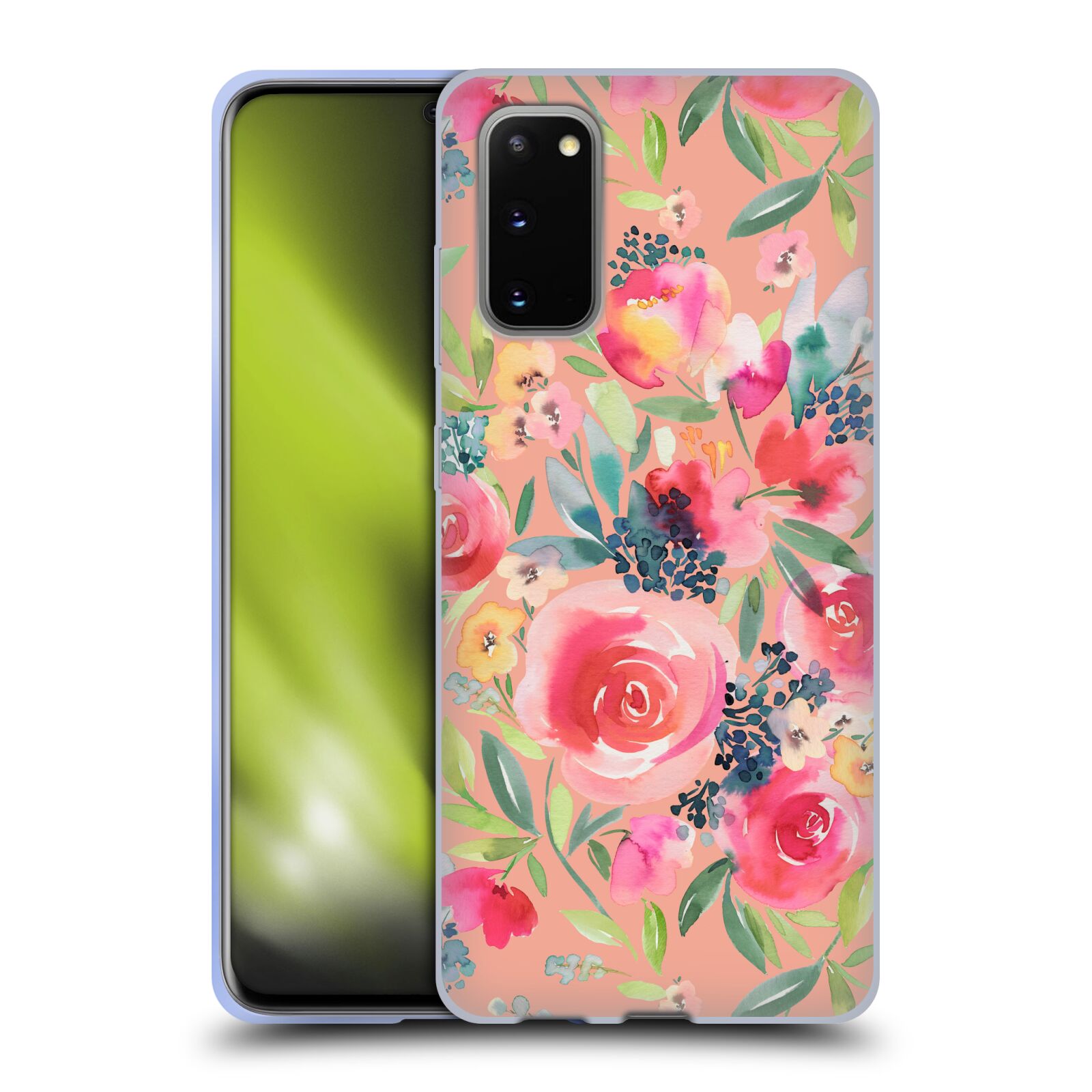 OFFICIAL NINOLA ABSTRACT NATURE FLOWERS SOFT GEL CASE FOR SAMSUNG PHONES 1 - Picture 13 of 14