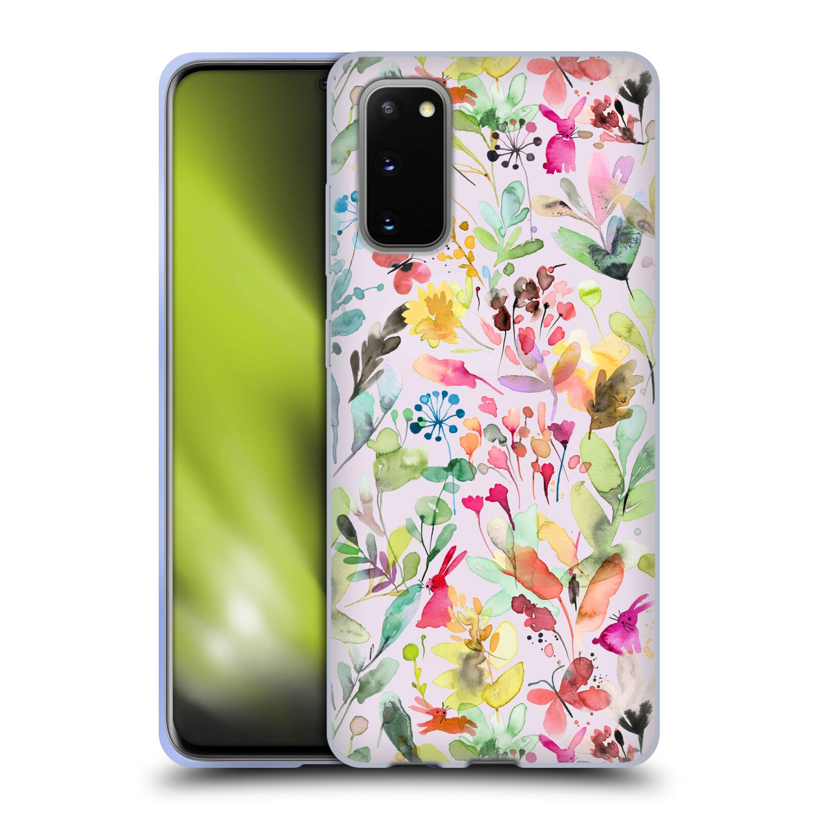 OFFICIAL NINOLA ABSTRACT NATURE FLOWERS SOFT GEL CASE FOR SAMSUNG PHONES 1 - Picture 14 of 14