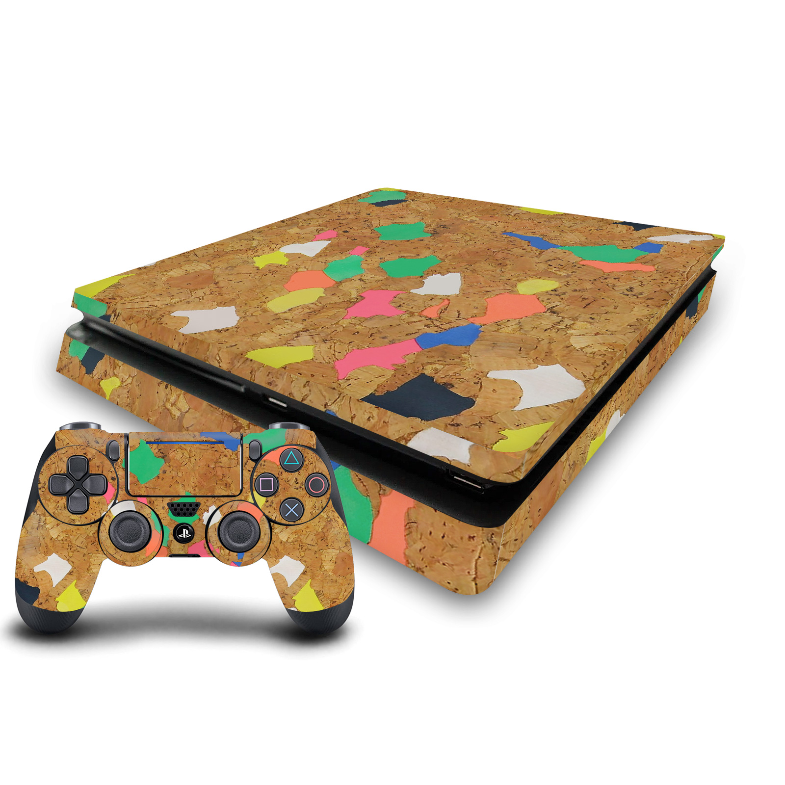 OFFICIAL NINOLA ASSORTED VINYL SKIN DECAL FOR PS4 SLIM CONSOLE & CONTROLLER