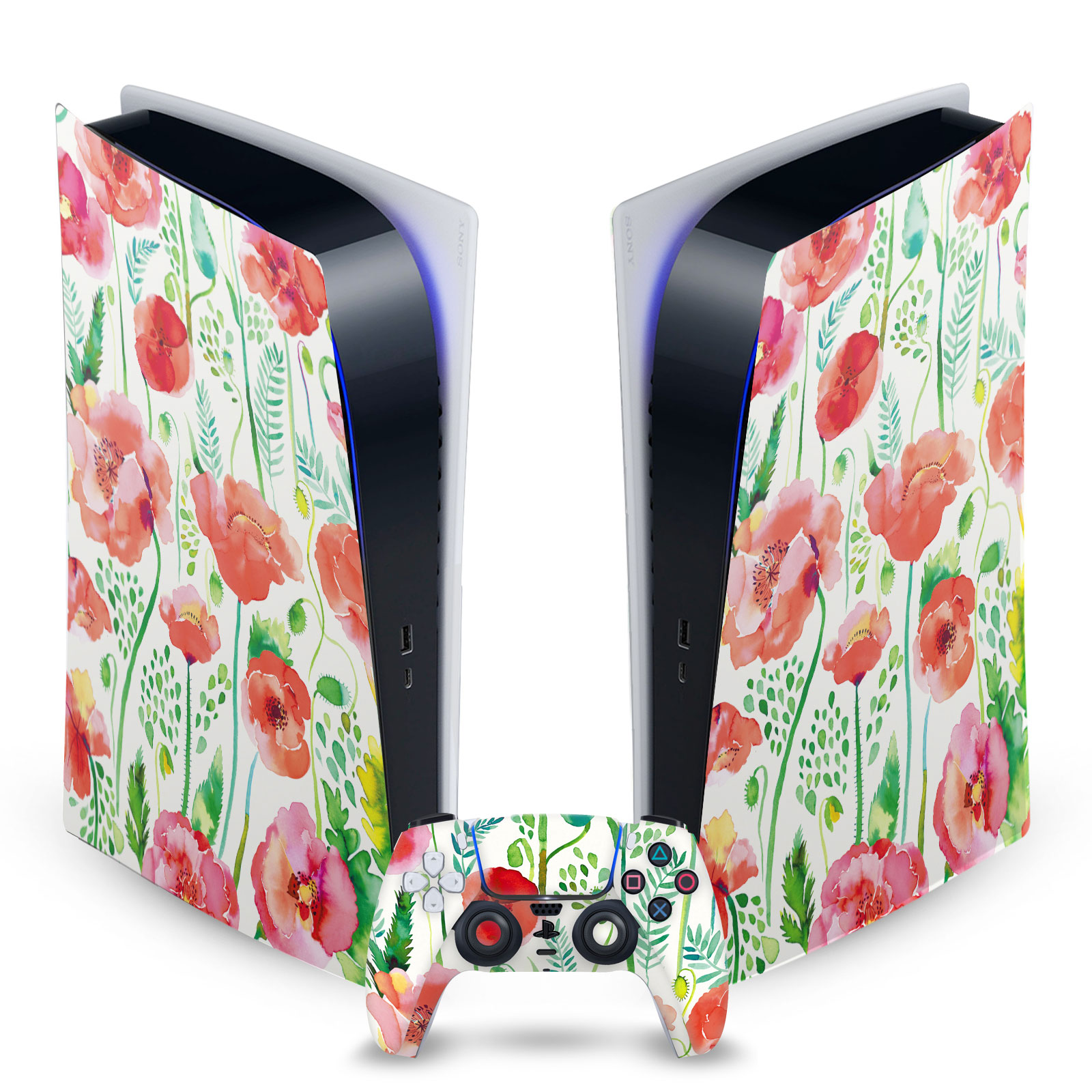 OFFICIAL NINOLA ASSORTED VINYL SKIN DECAL FOR SONY PS5 DIGITAL EDITION BUNDLE