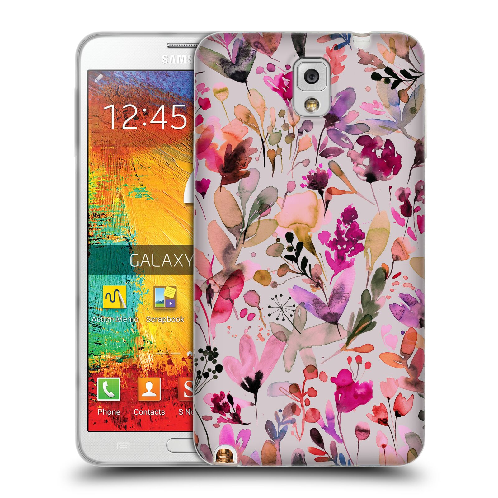 FUNDA OFICIAL DE GEL SUAVE NINOLA PATRONES BOTÁNICOS PARA TELÉFONOS SAMSUNG 2 - Imagen 8 de 14