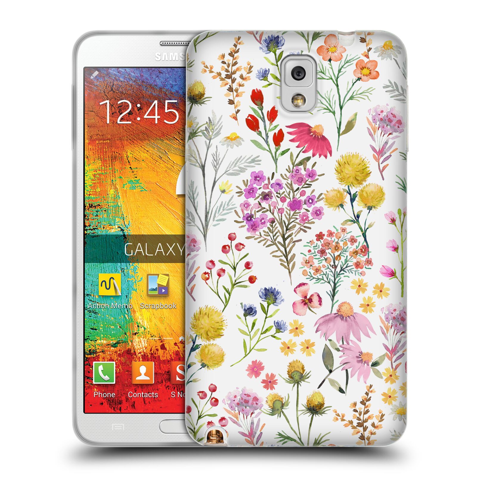 FUNDA OFICIAL DE GEL SUAVE NINOLA PATRONES BOTÁNICOS PARA TELÉFONOS SAMSUNG 2 - Imagen 9 de 14