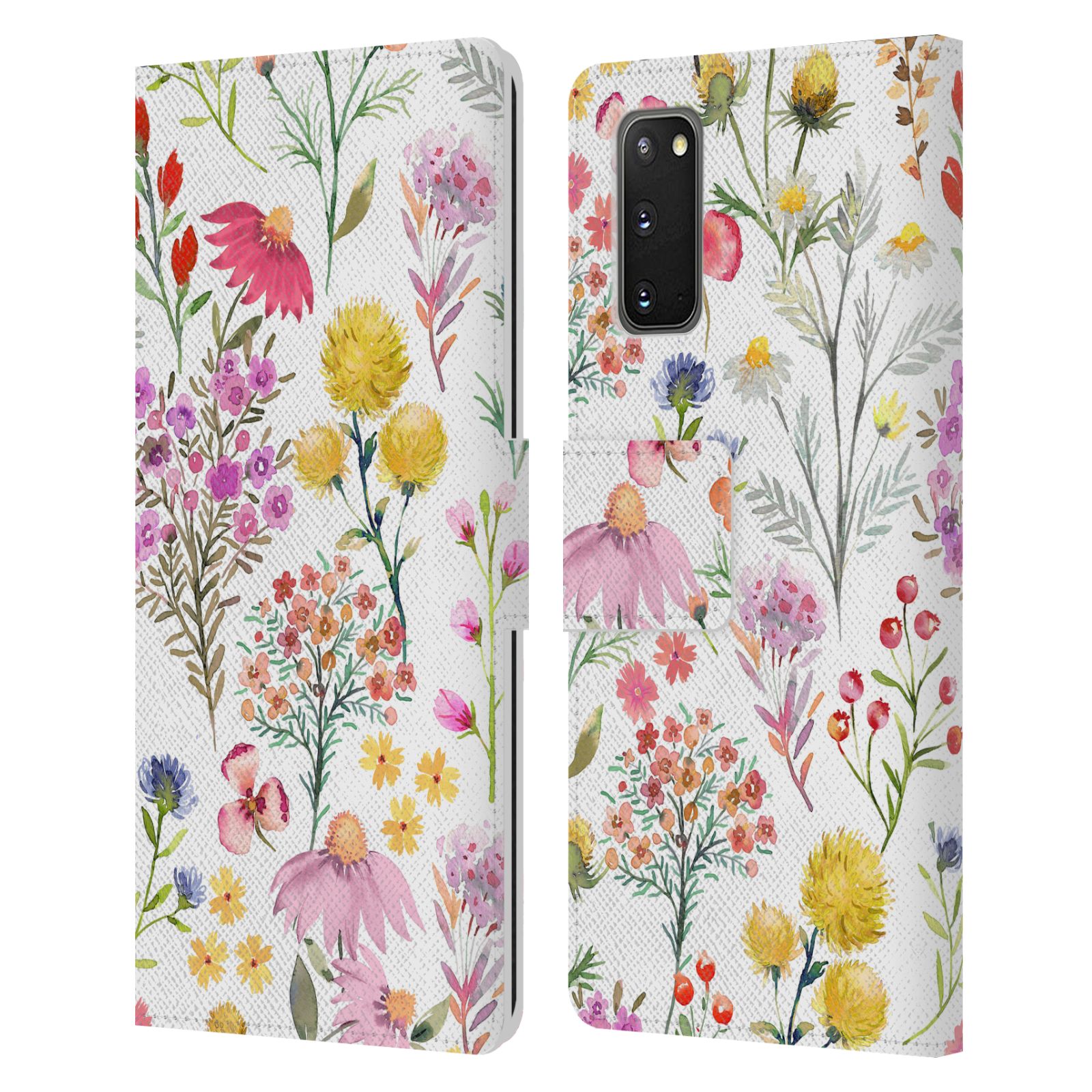 OFFICIAL NINOLA BOTANICAL PATTERNS LEATHER BOOK WALLET CASE FOR SAMSUNG PHONES 1 - Picture 8 of 13