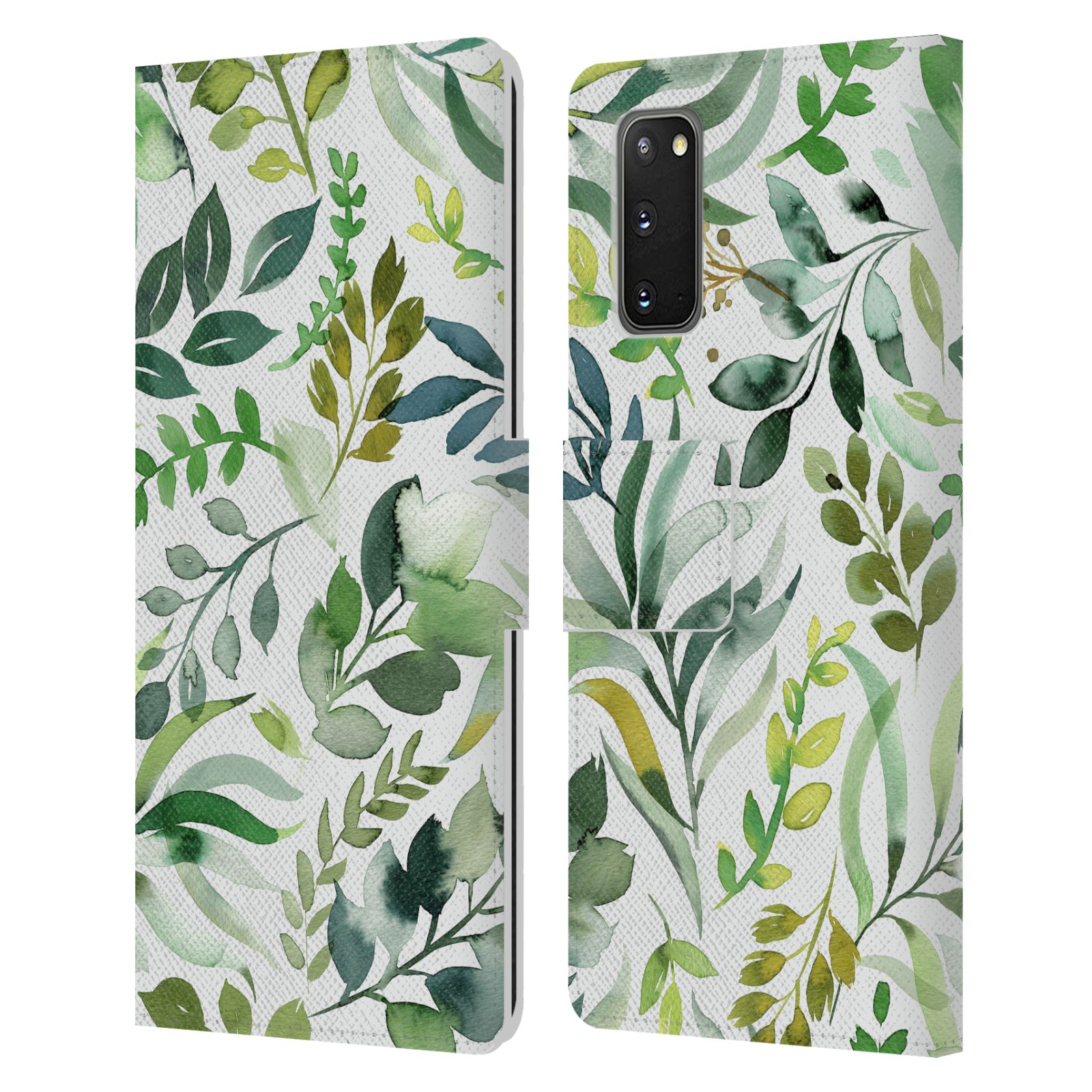 OFFICIAL NINOLA BOTANICAL PATTERNS LEATHER BOOK WALLET CASE FOR SAMSUNG PHONES 1 - Picture 11 of 13
