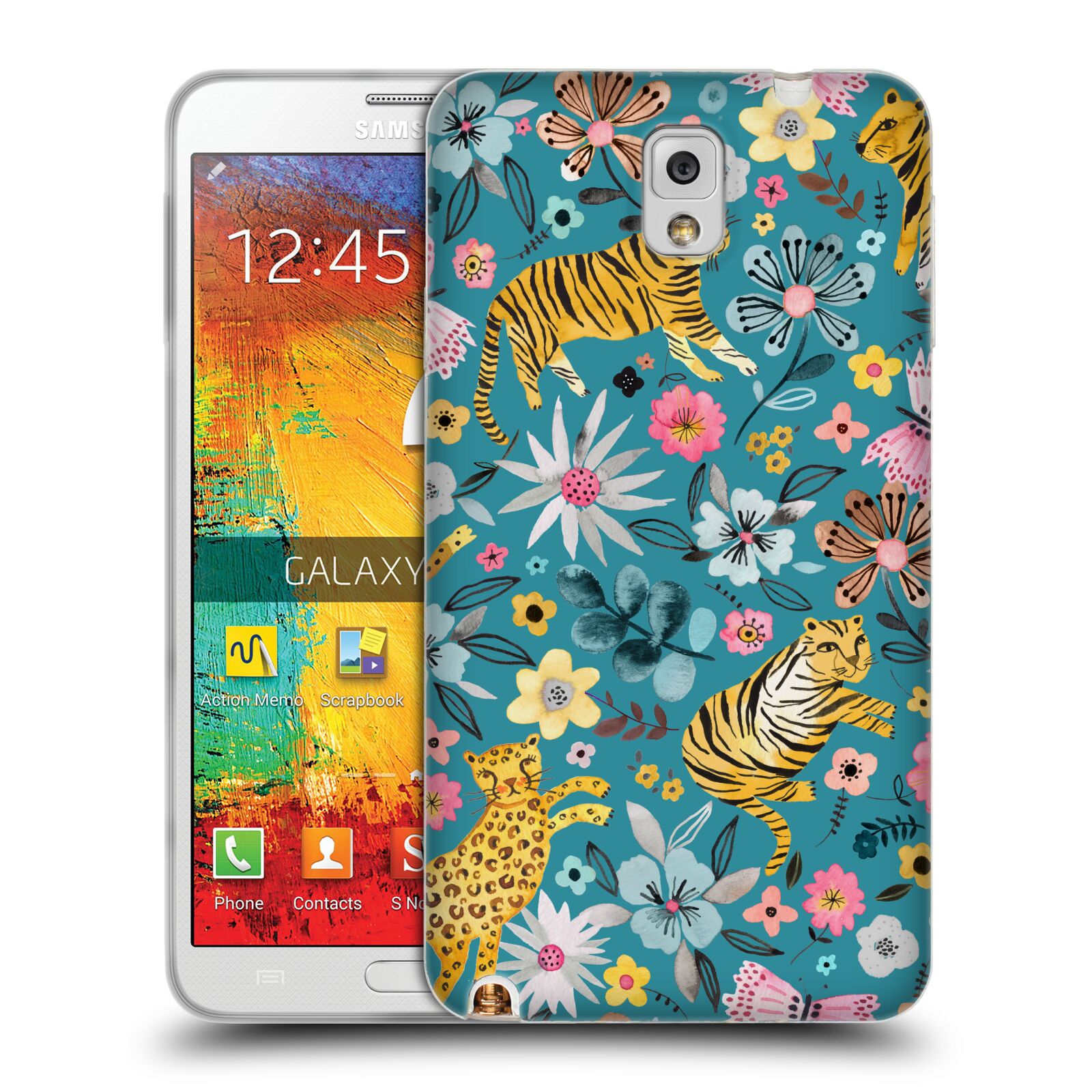 FUNDA OFICIAL DE GEL SUAVE NINOLA PATRONES BOTÁNICOS PARA TELÉFONOS SAMSUNG 2 - Imagen 10 de 14